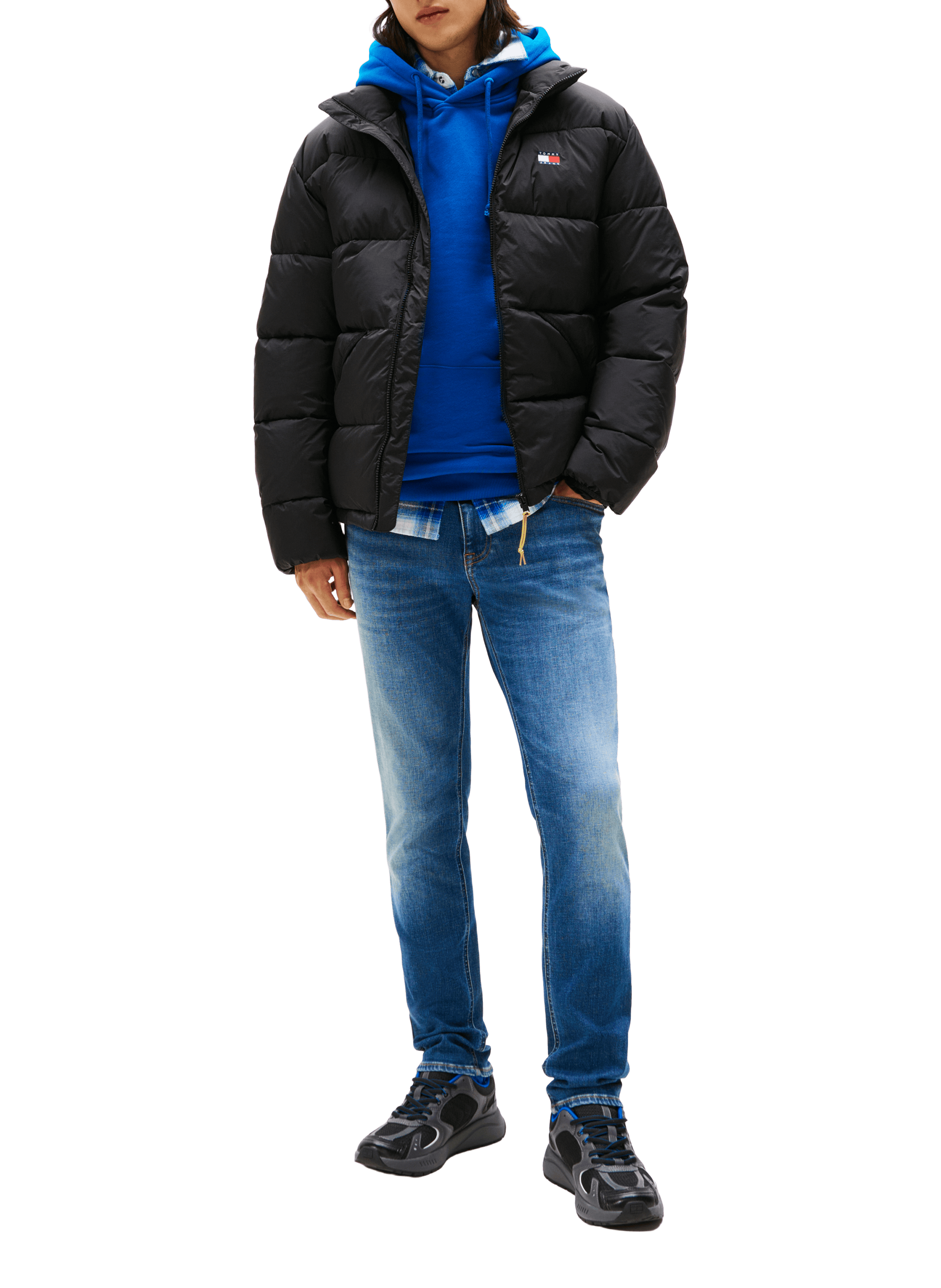 Cotton T-shirt TOMMY HILFIGER Blue