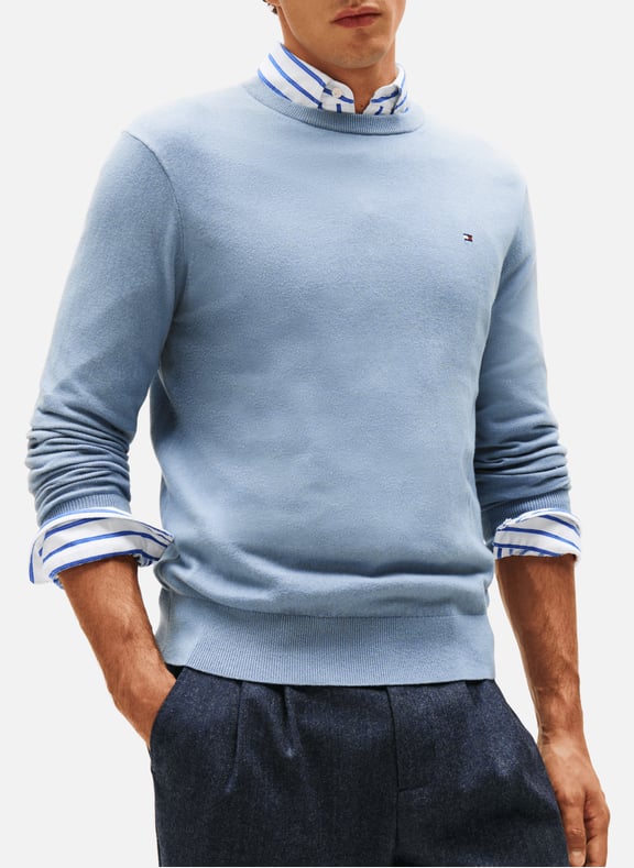 Pull col rond Bleu by TOMMY HILFIGER TOMMY HILFIGER Pull col rond Bleu