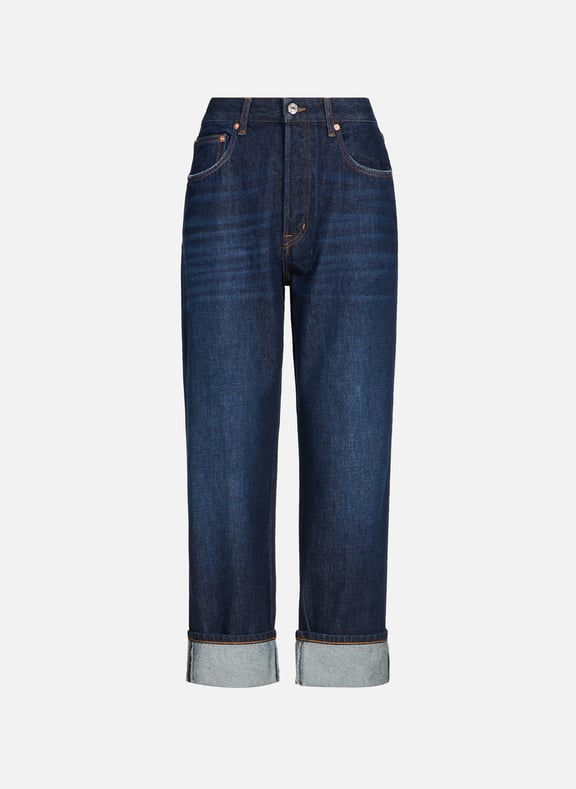 Straight cotton jeans Blue by BELLEROSE BELLEROSE Straight cotton jeans Blue
