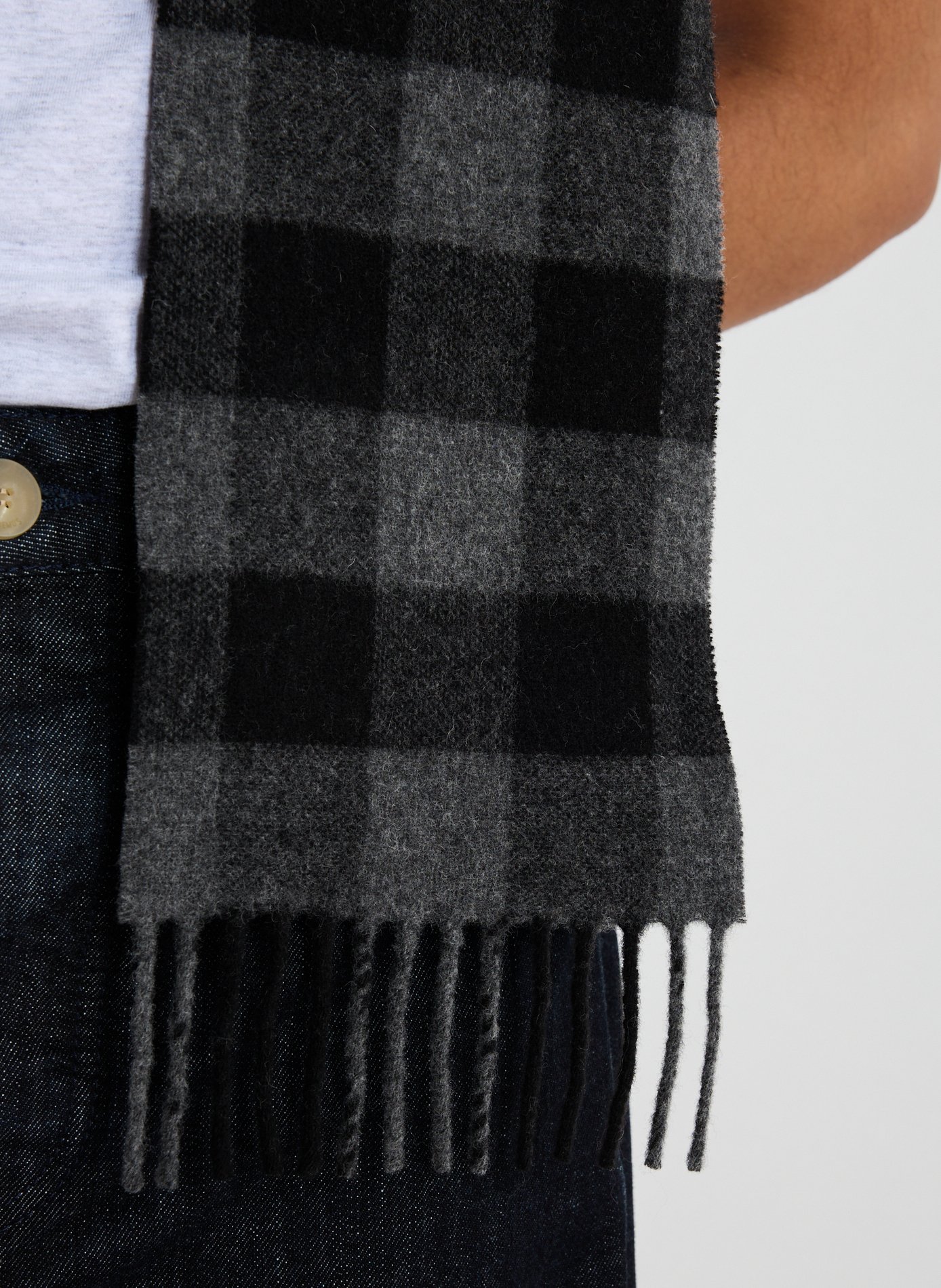 Echarpe en laine ACNE STUDIOS Multicolore