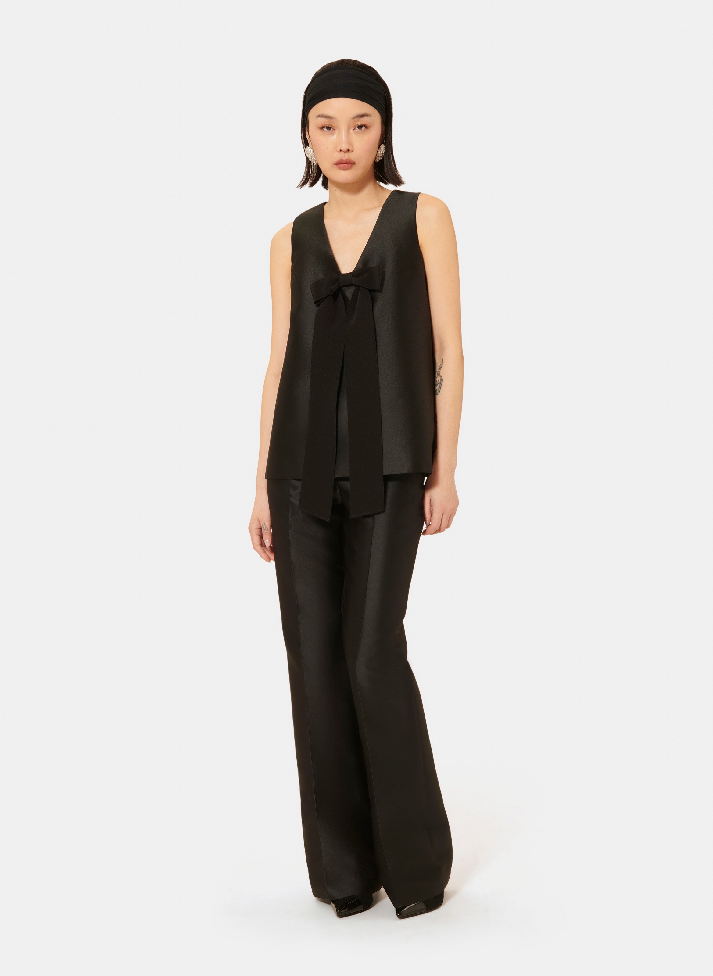 Top topaze TARA JARMON Noir