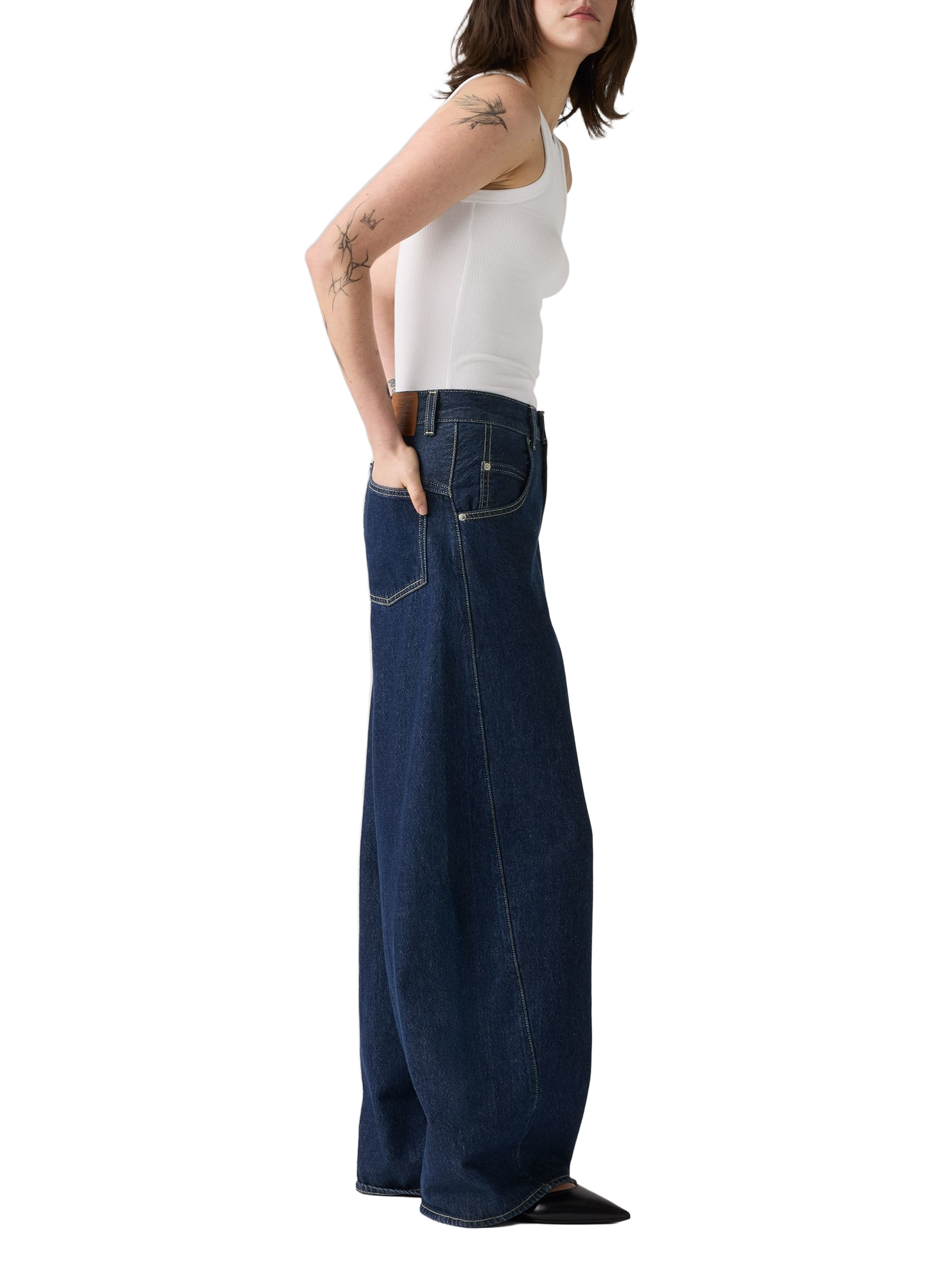 Jean large  LEVI'S Noir