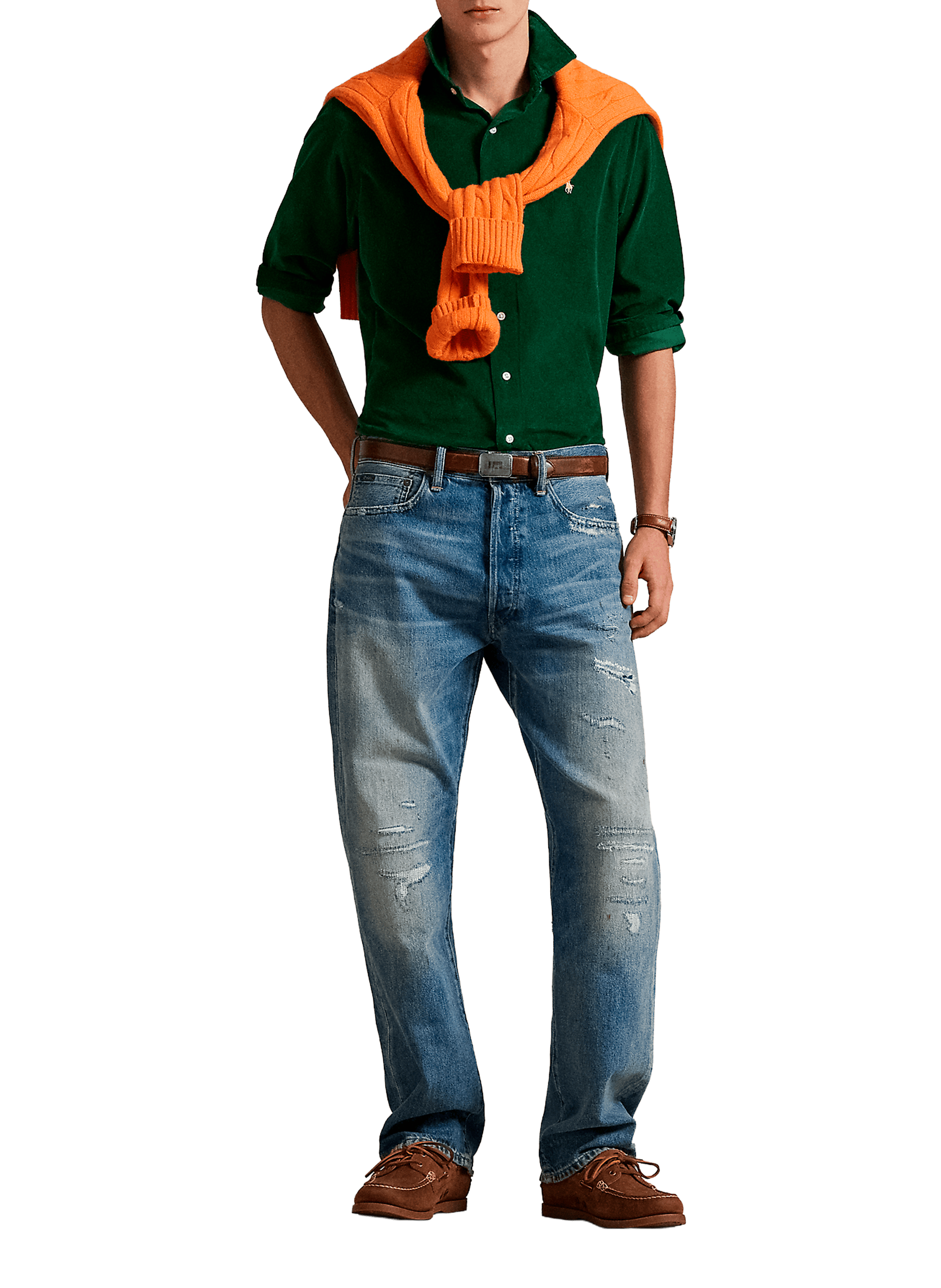  Cotton shirt POLO RALPH LAUREN Green