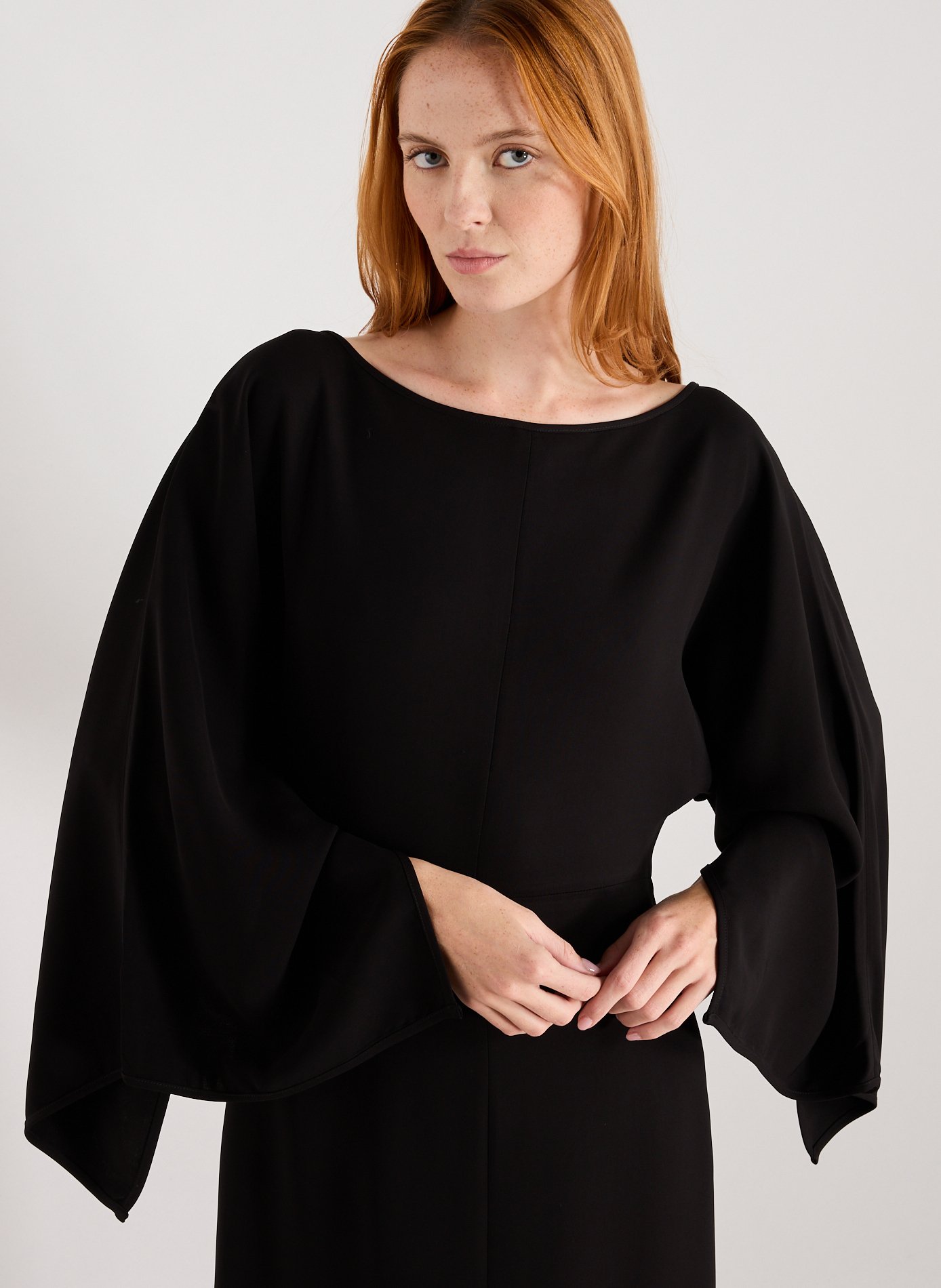 Hella long dress with slits BY MALENE BIRGER Black