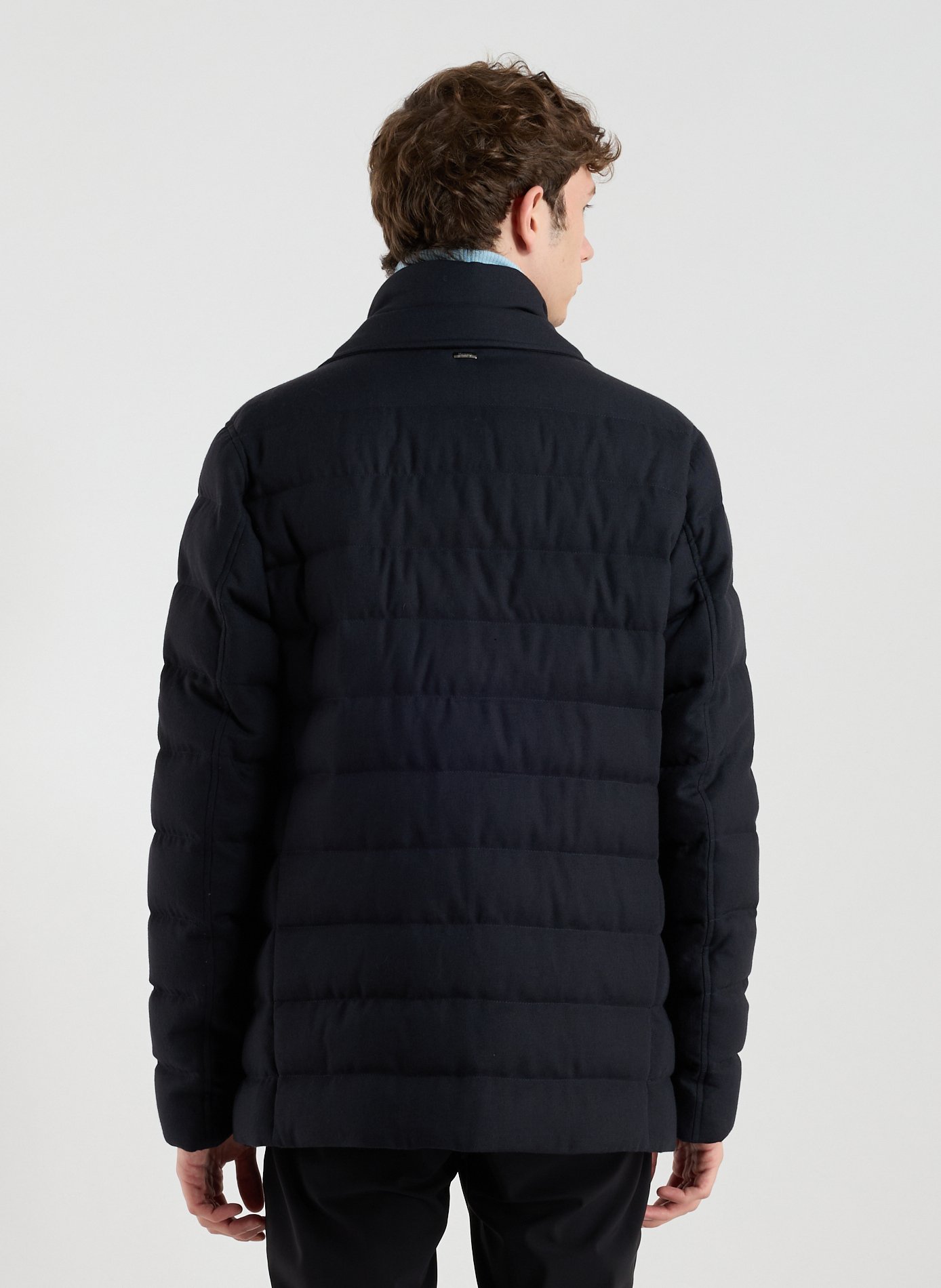 Quilted 2-in-1 Blazer HERNO Blue