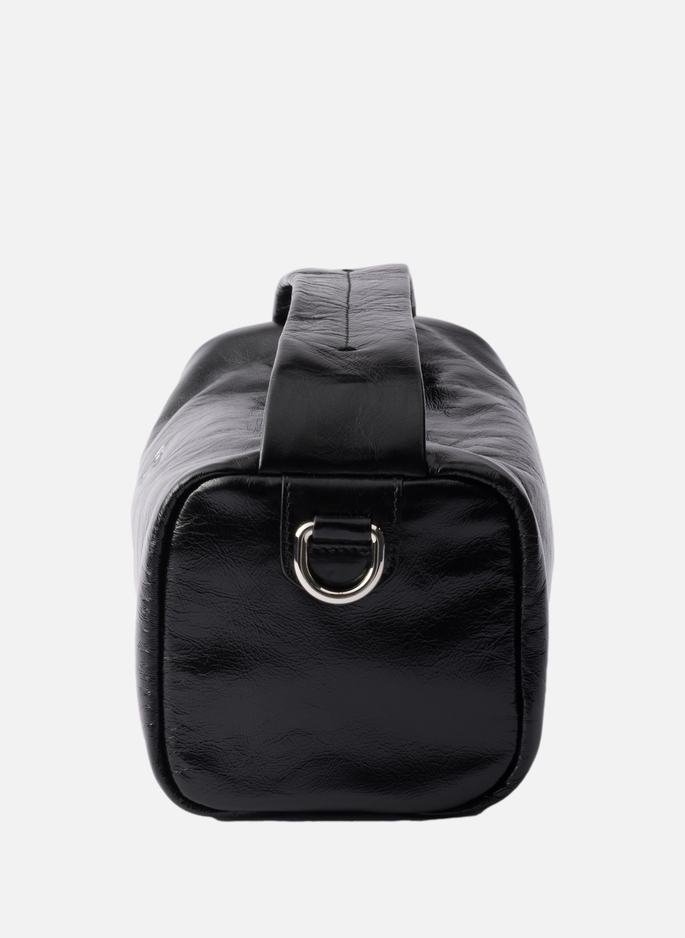 Sac à bandoulière en cuir Noir