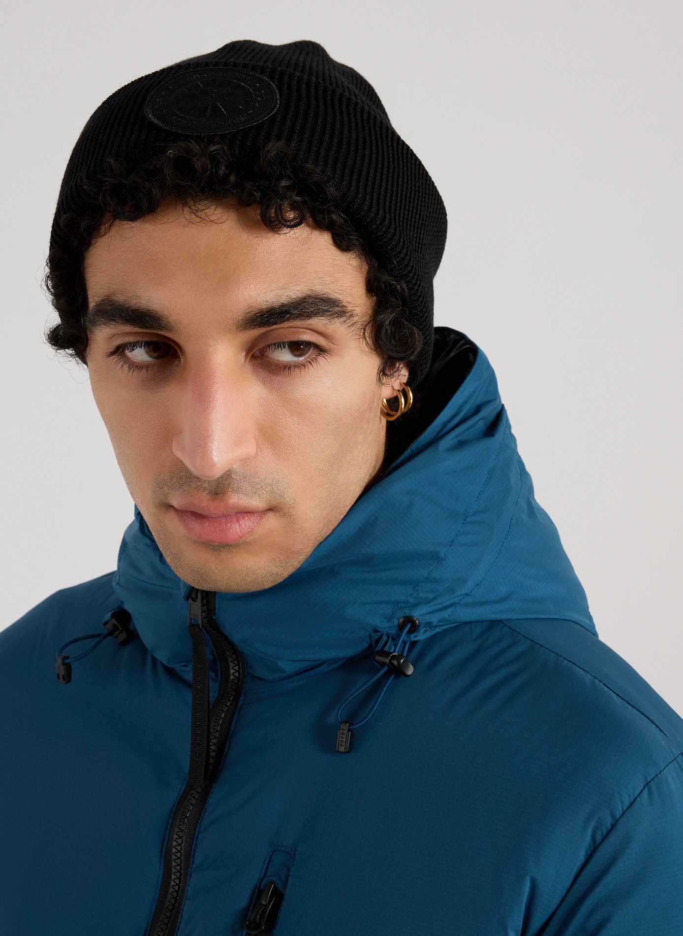 Merino wool Beanie CANADA GOOSE Black