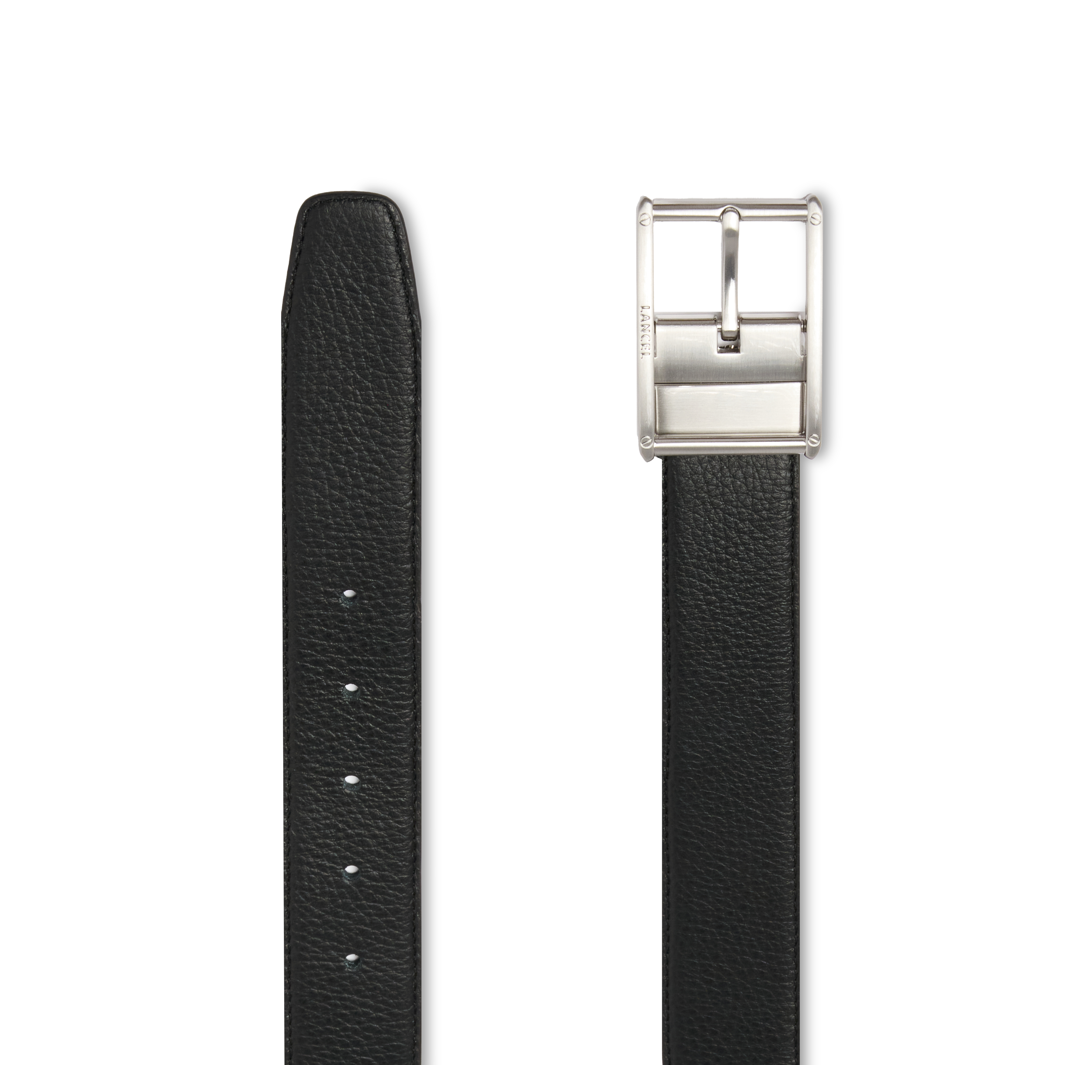 Ceinture 35mm edouard de lancel en cuir LANCEL Noir