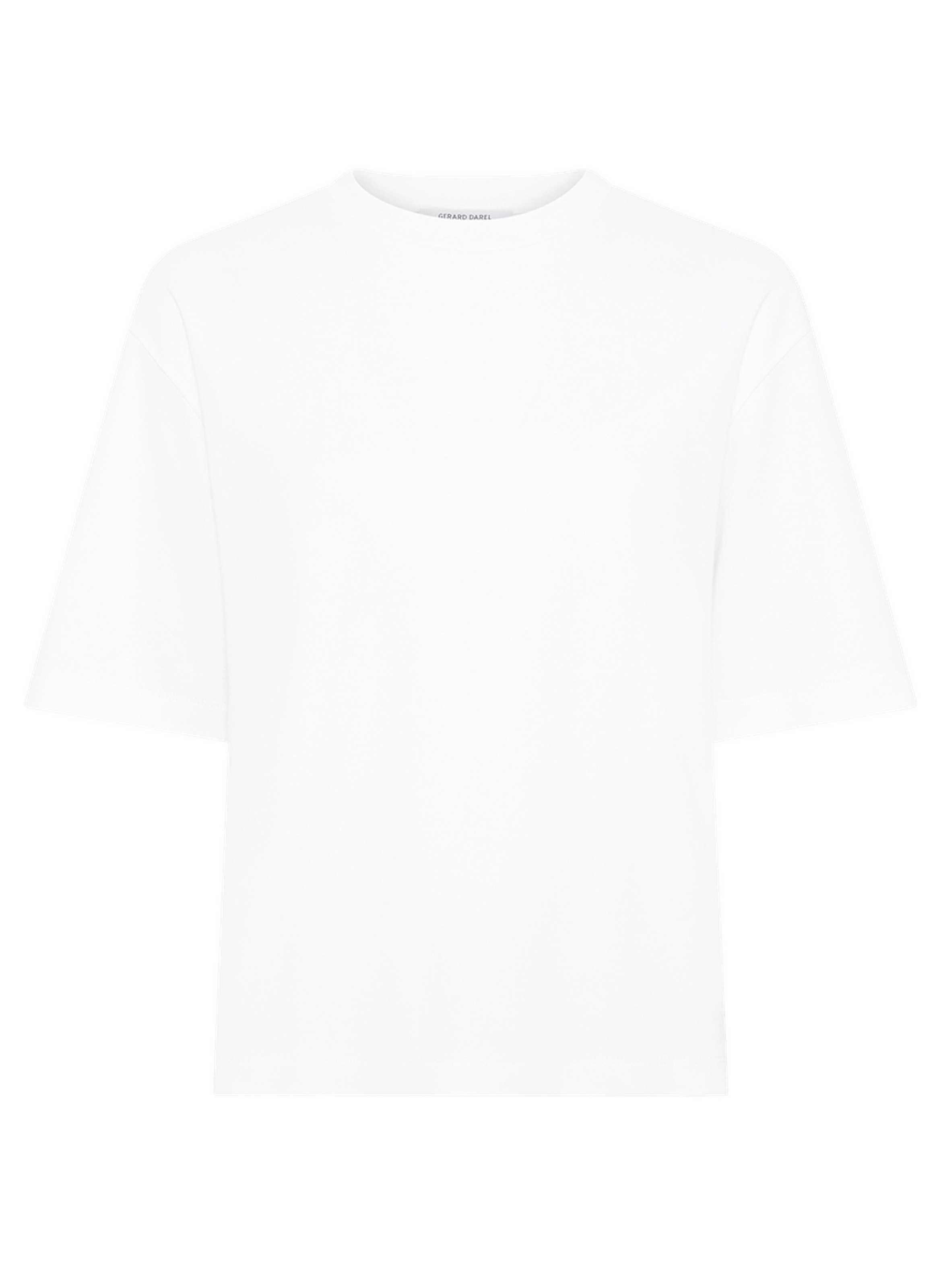 T-shirt uni en coton - mayae GERARD DAREL Blanc