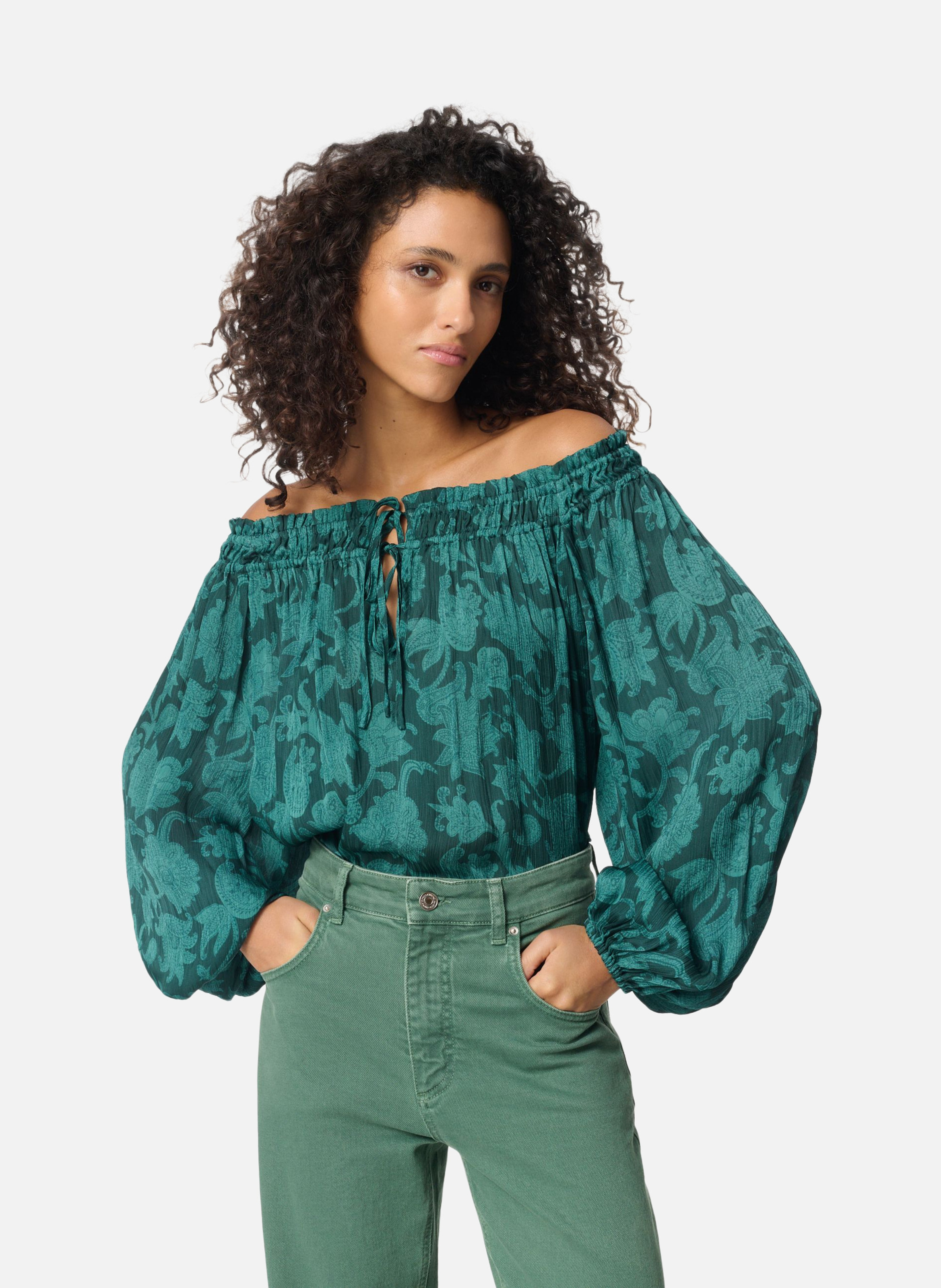 Blouse enya VANESSA BRUNO Vert