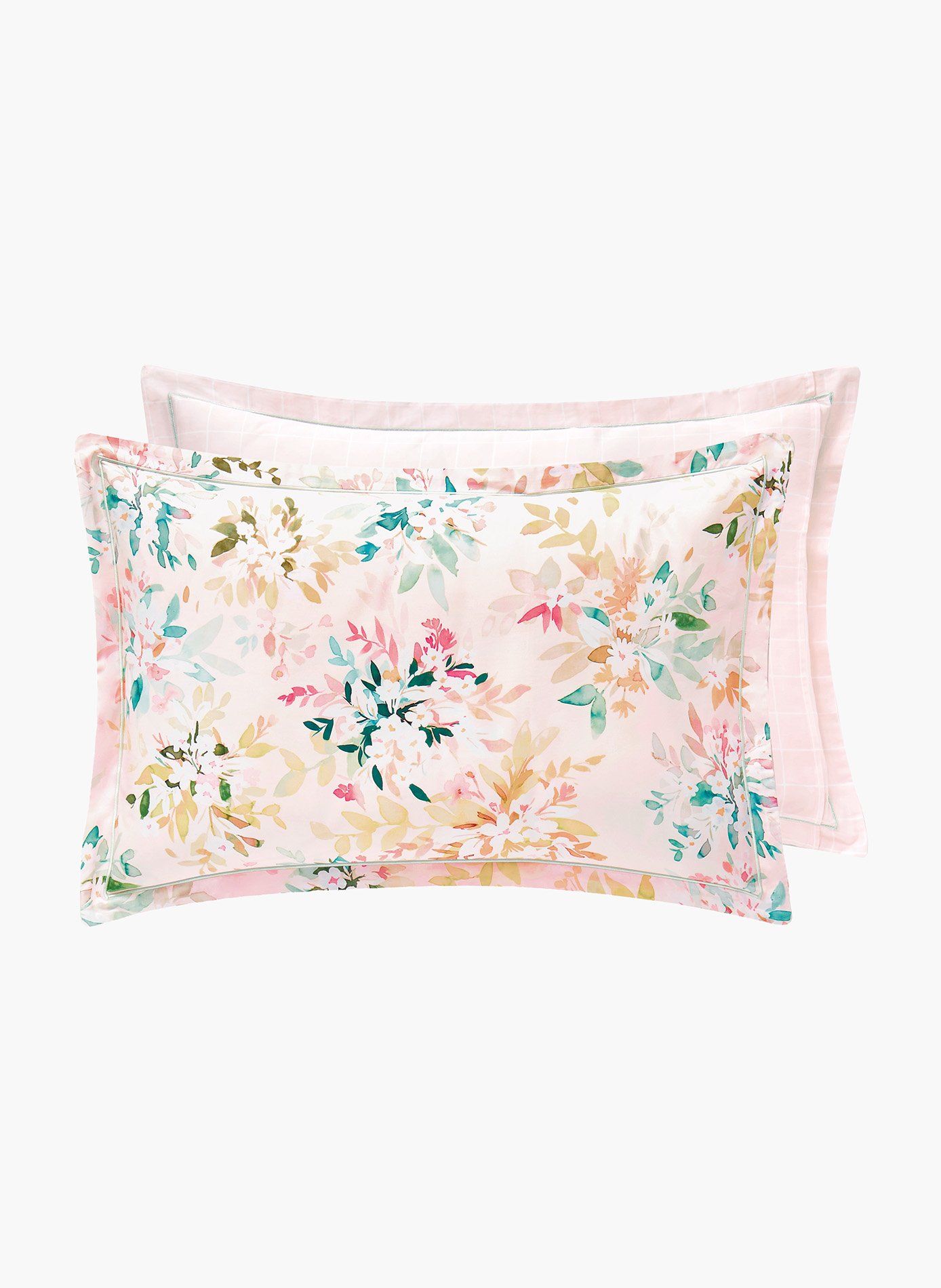 TAIE D'OREILLER Nil ANNE DE SOLENE Rose