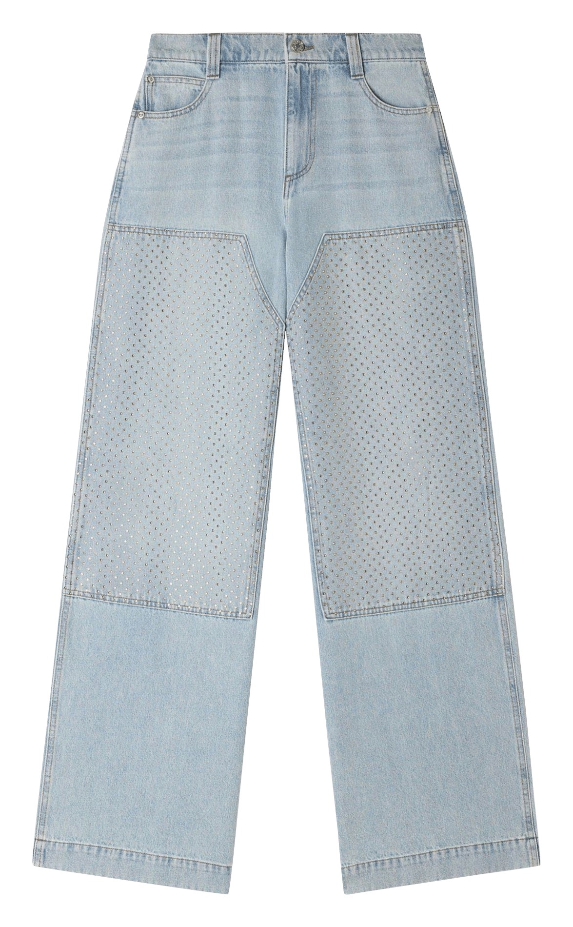 Jean large SANDRO Bleu