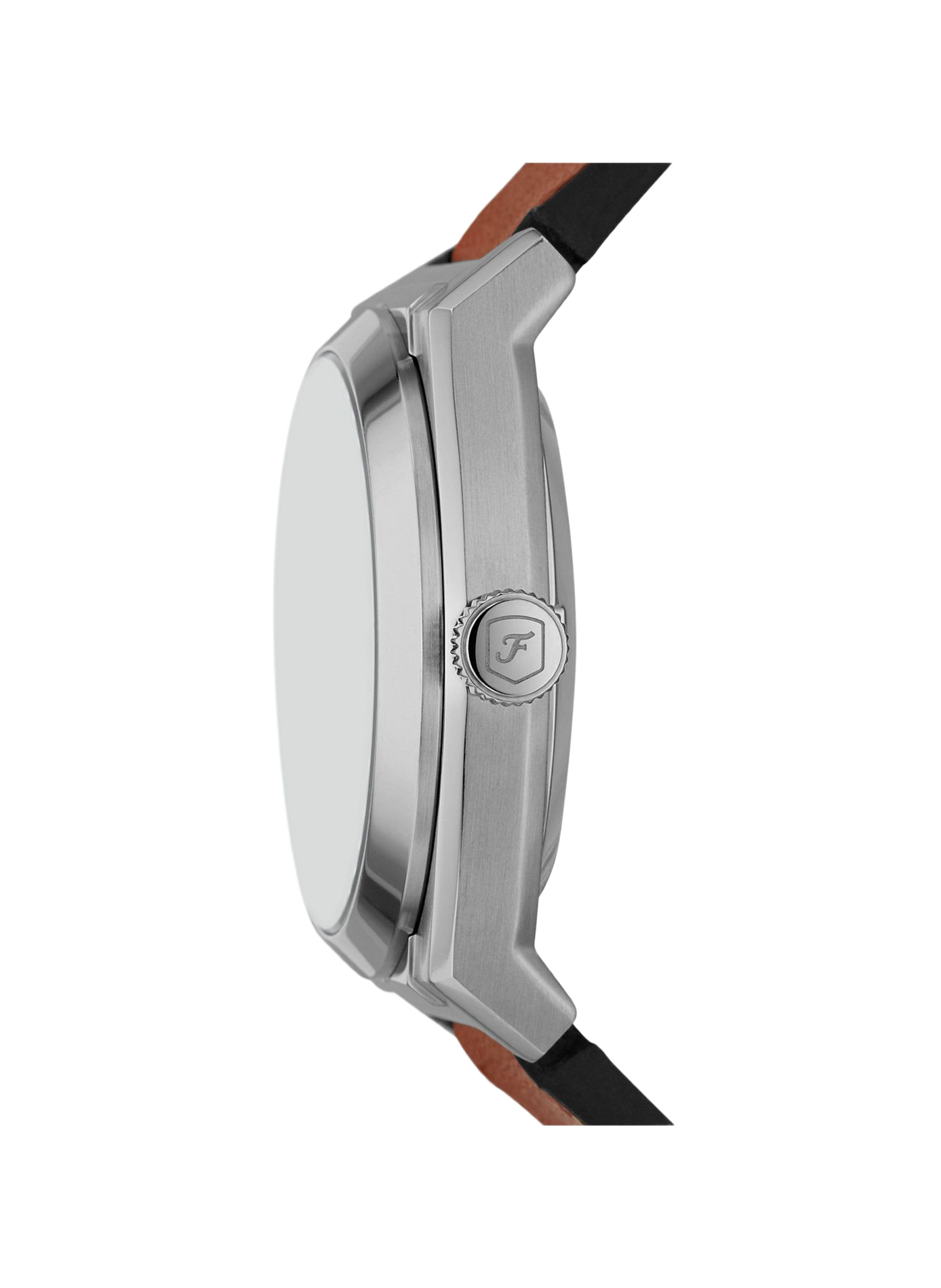 Montre Everett bracelet en cuir FOSSIL Vert