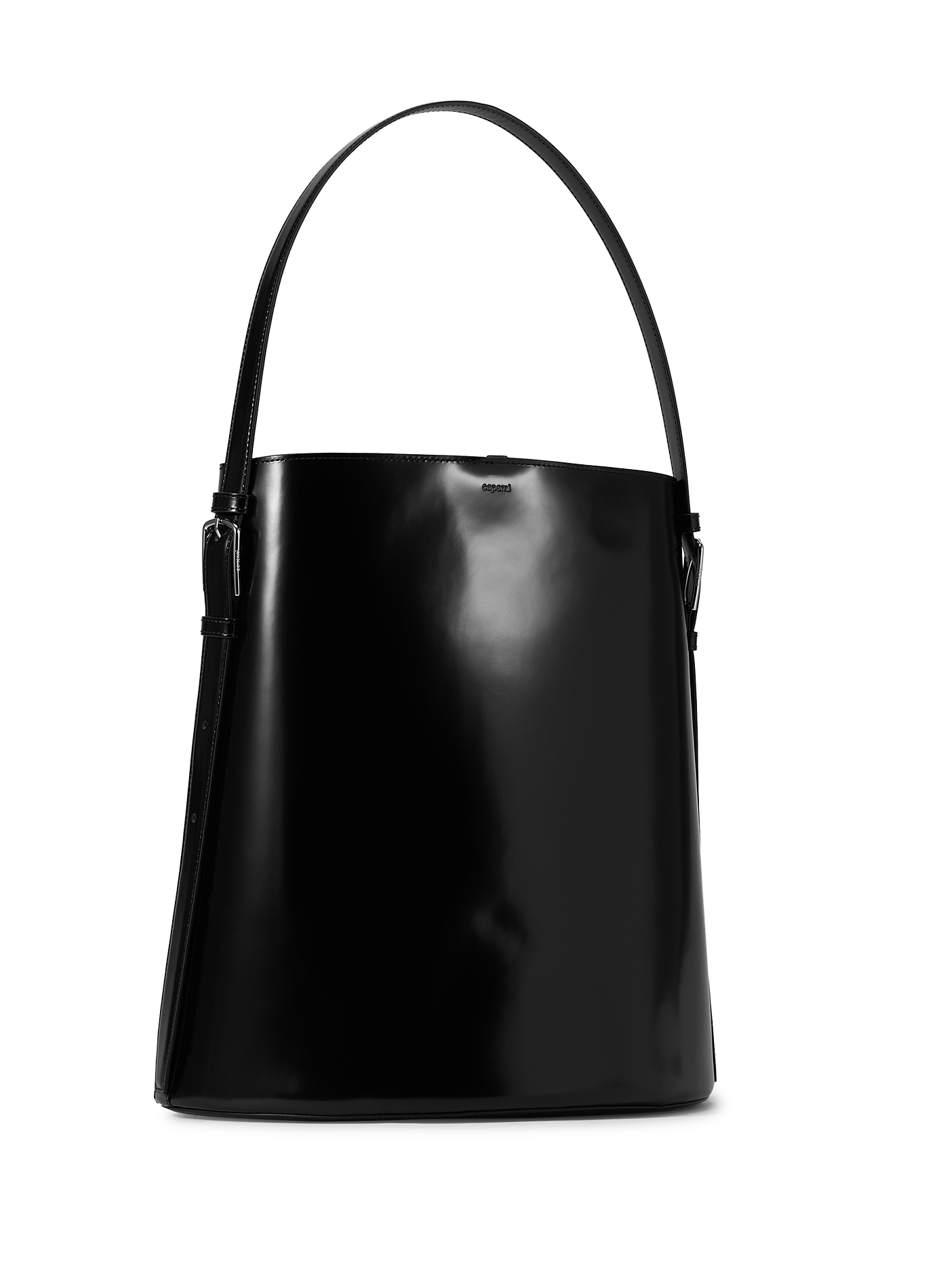 Tote Ergonomic Abrasivato en cuir de vache COPERNI Noir