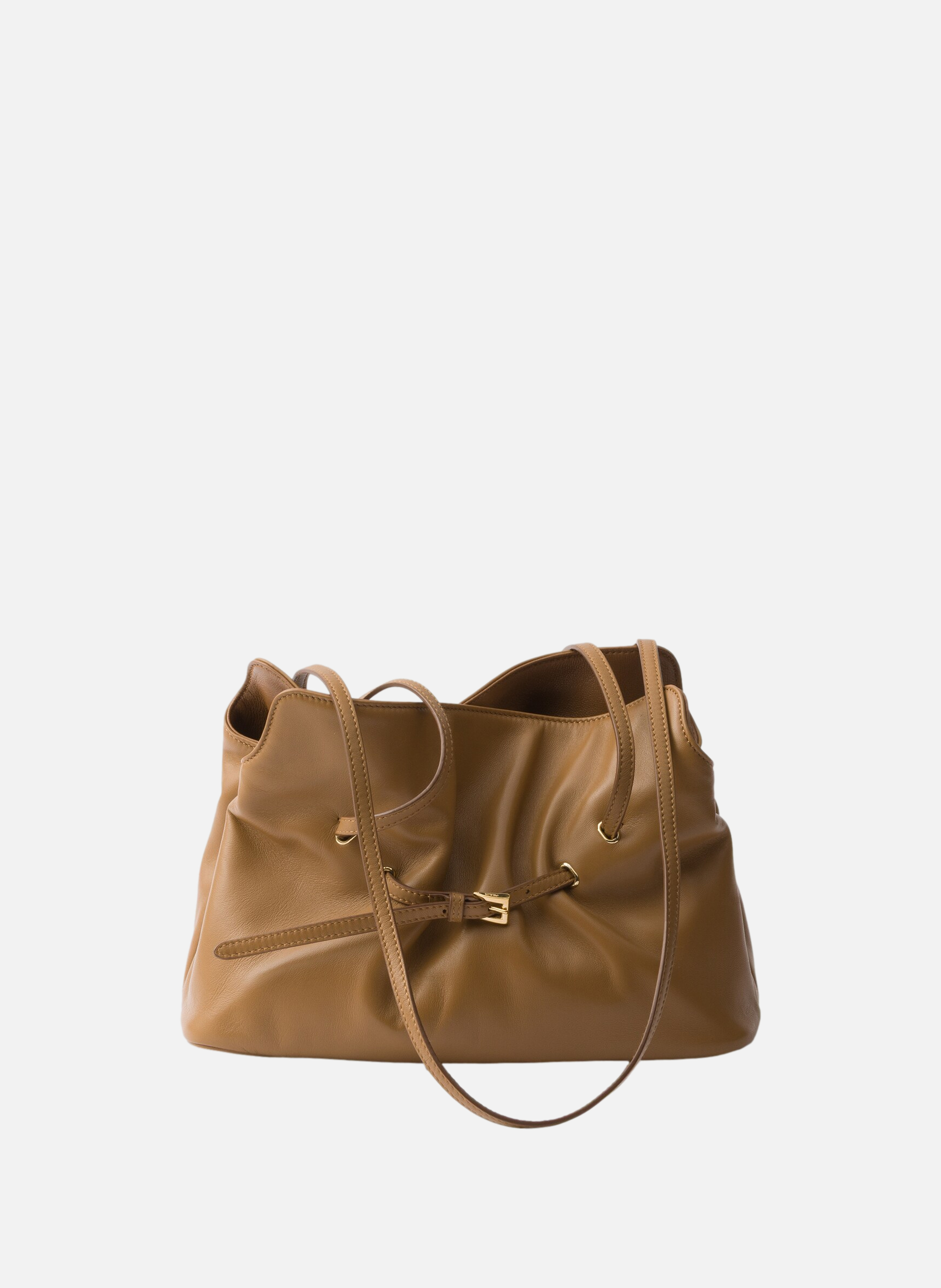 Petit sac prada dada en cuir nappa PRADA Marron