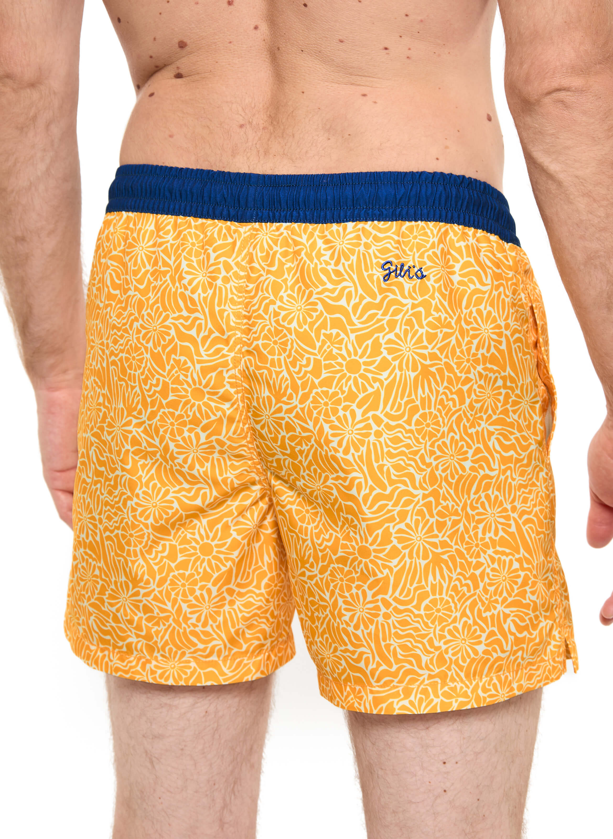 Short de bain  palombaggia doré GILI'S Jaune