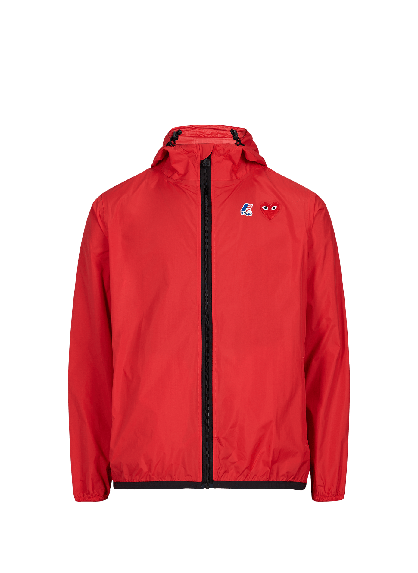 Veste à capuche imperméable  Red