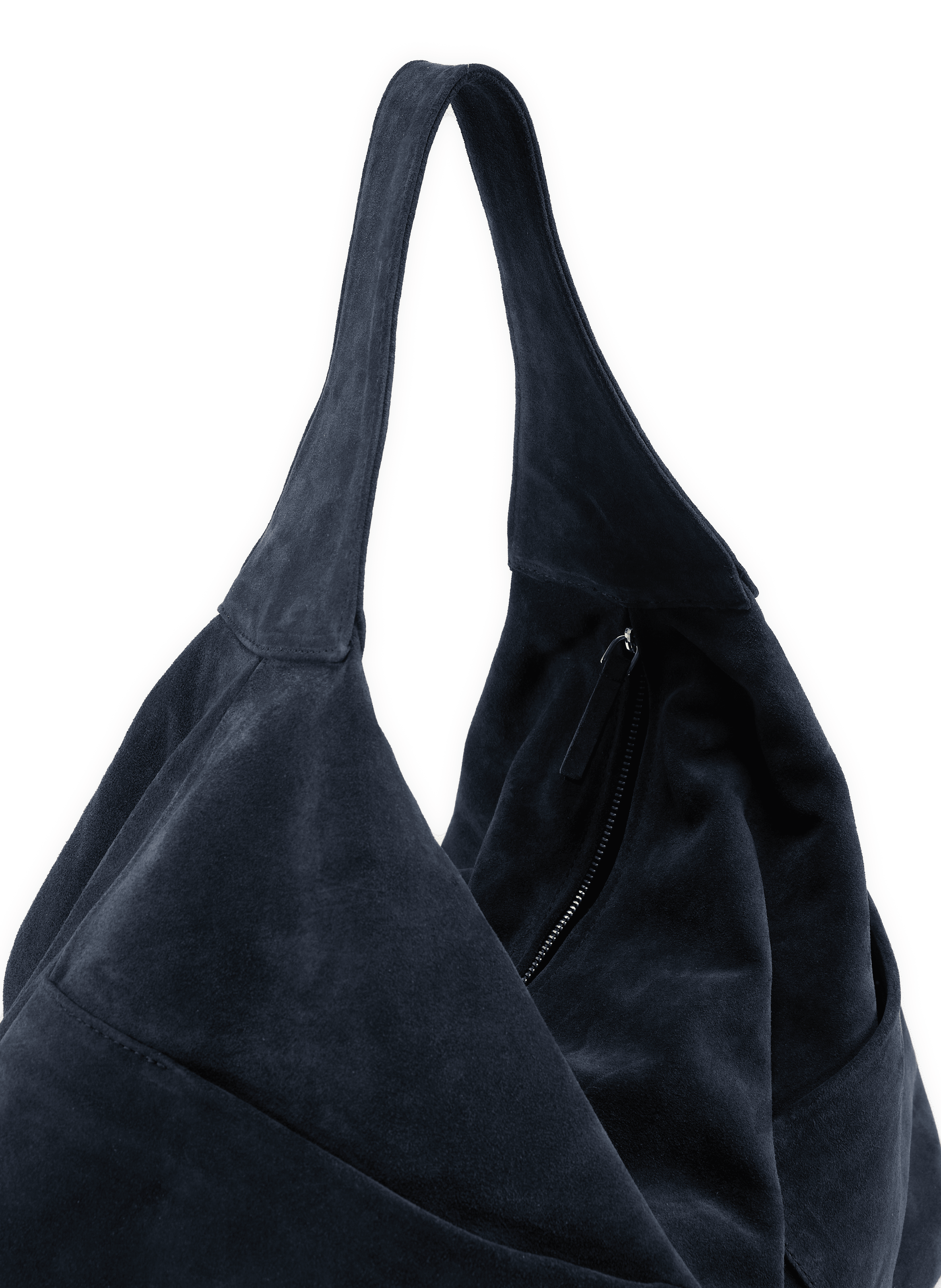 Maxi leather Sacco bag GIMAGUAS Blue