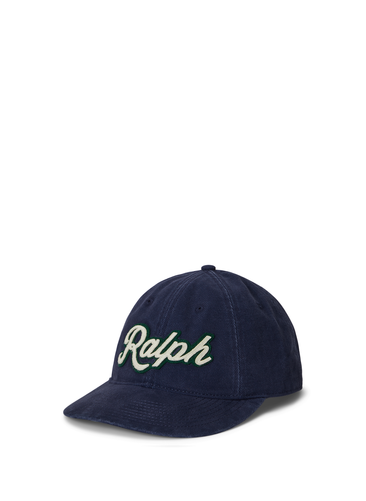 Casquette à logo brodé en coton POLO RALPH LAUREN Bleu