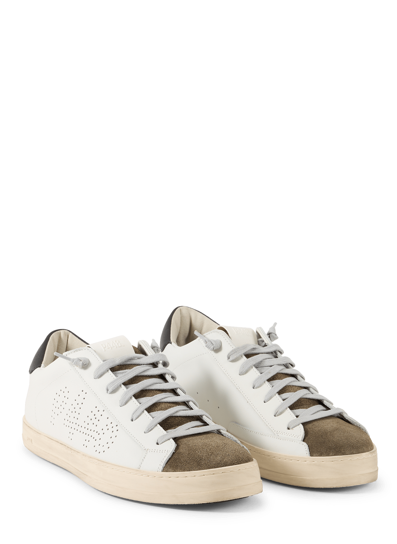Scarpe da ginnastica in camoscio con dettagli P448 Bianco