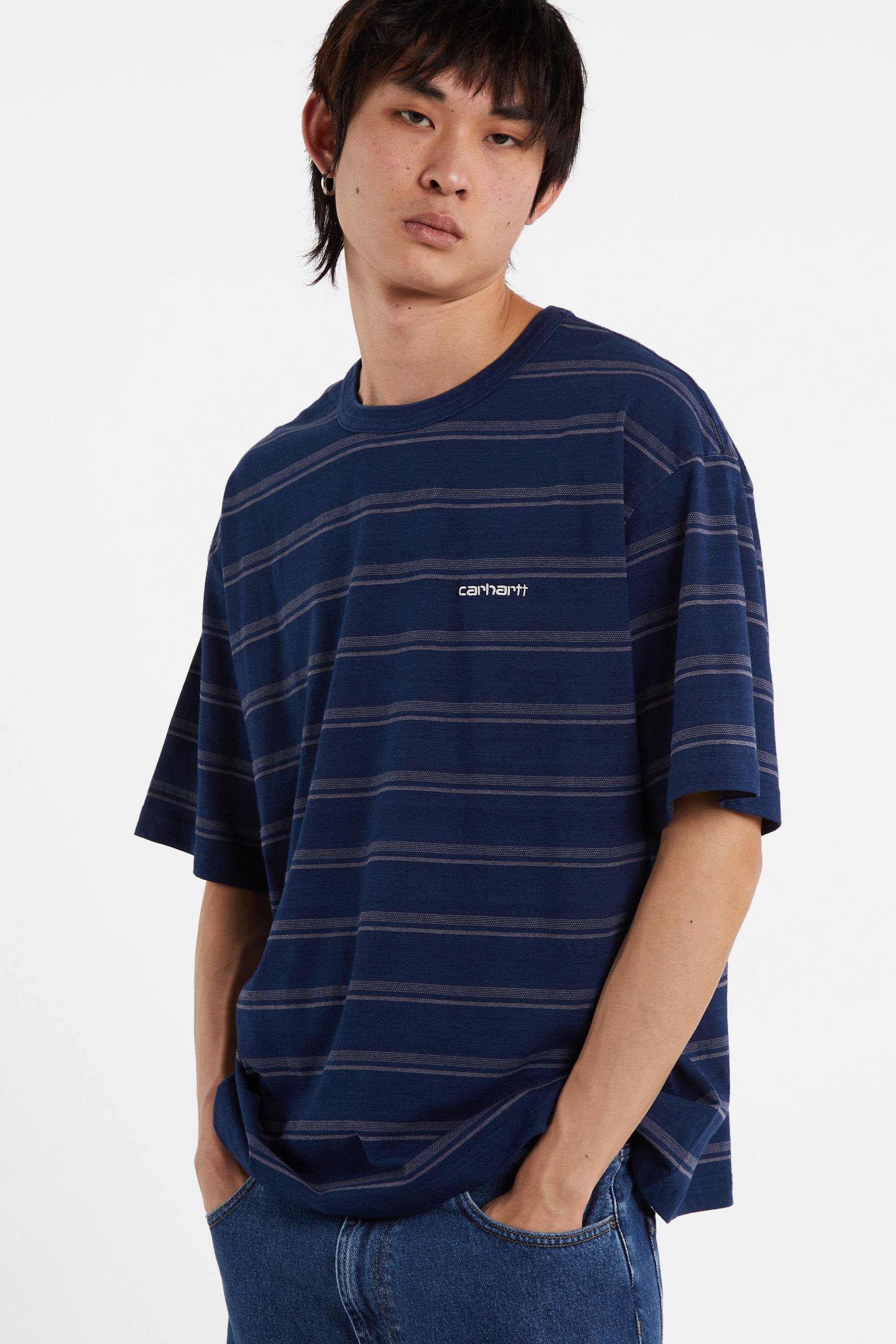 T-shirt s/s matti t-shirt CARHARTT WIP Bleu