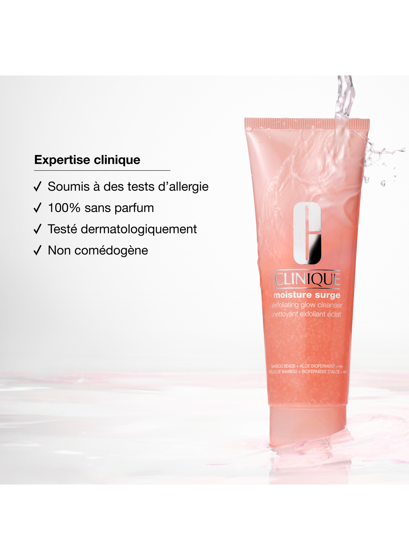 Moisture Surge™ - Radiance Exfoliating Cleanser CLINIQUE No color