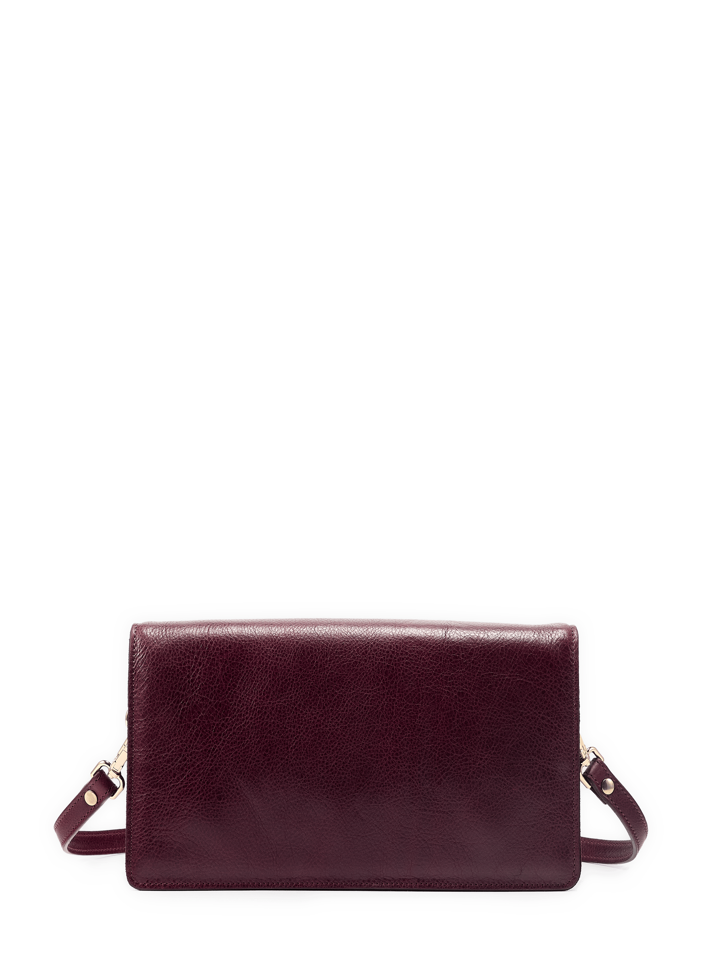 Leather shoulder bag SAISON 1865 Red