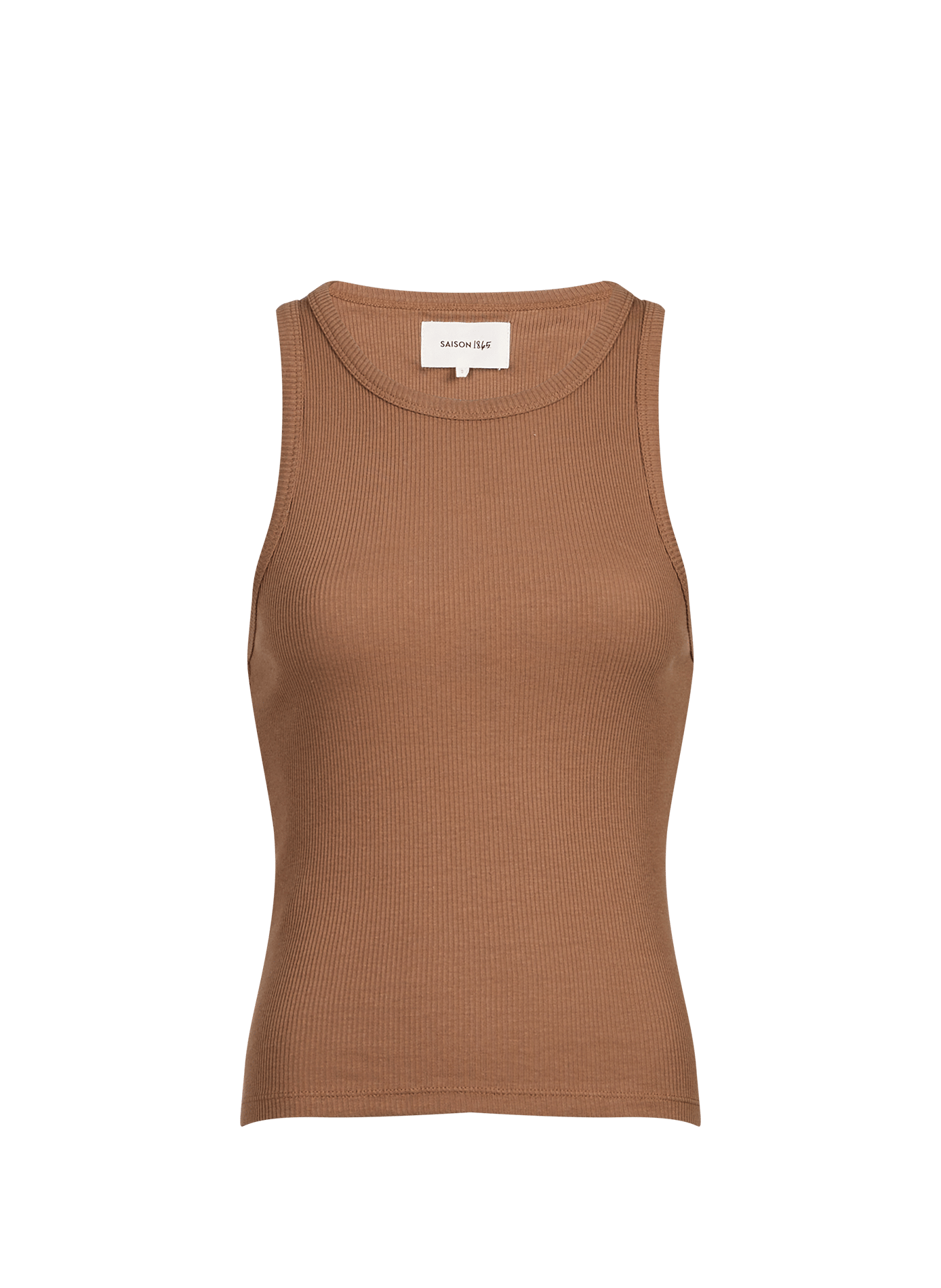 Top Tovie Tanktop aus Baumwolle  Beige