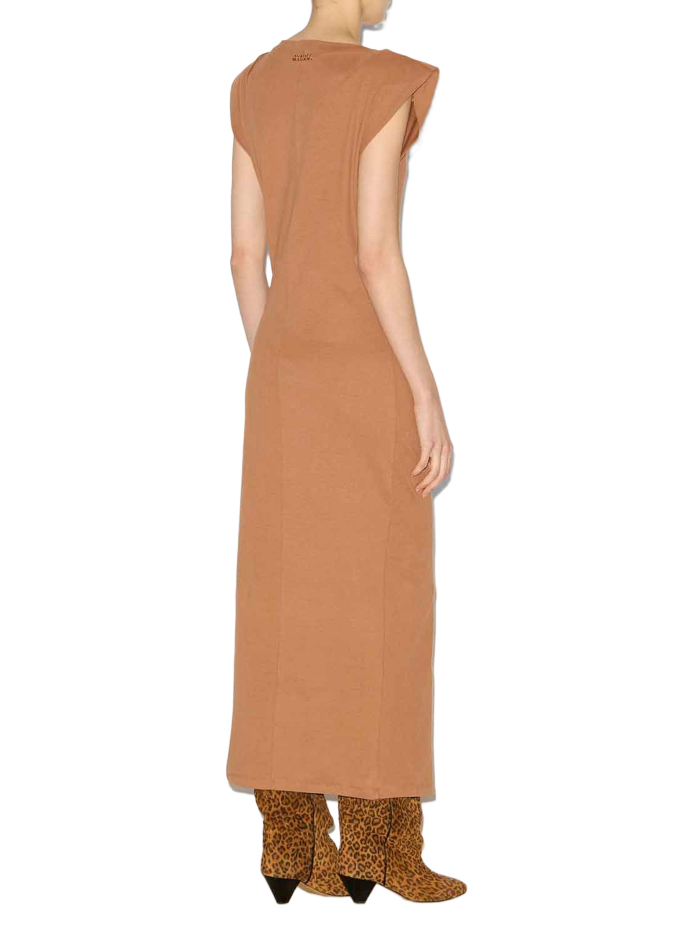 Kleid Nadela aus Baumwolljersey ISABEL MARANT Braun
