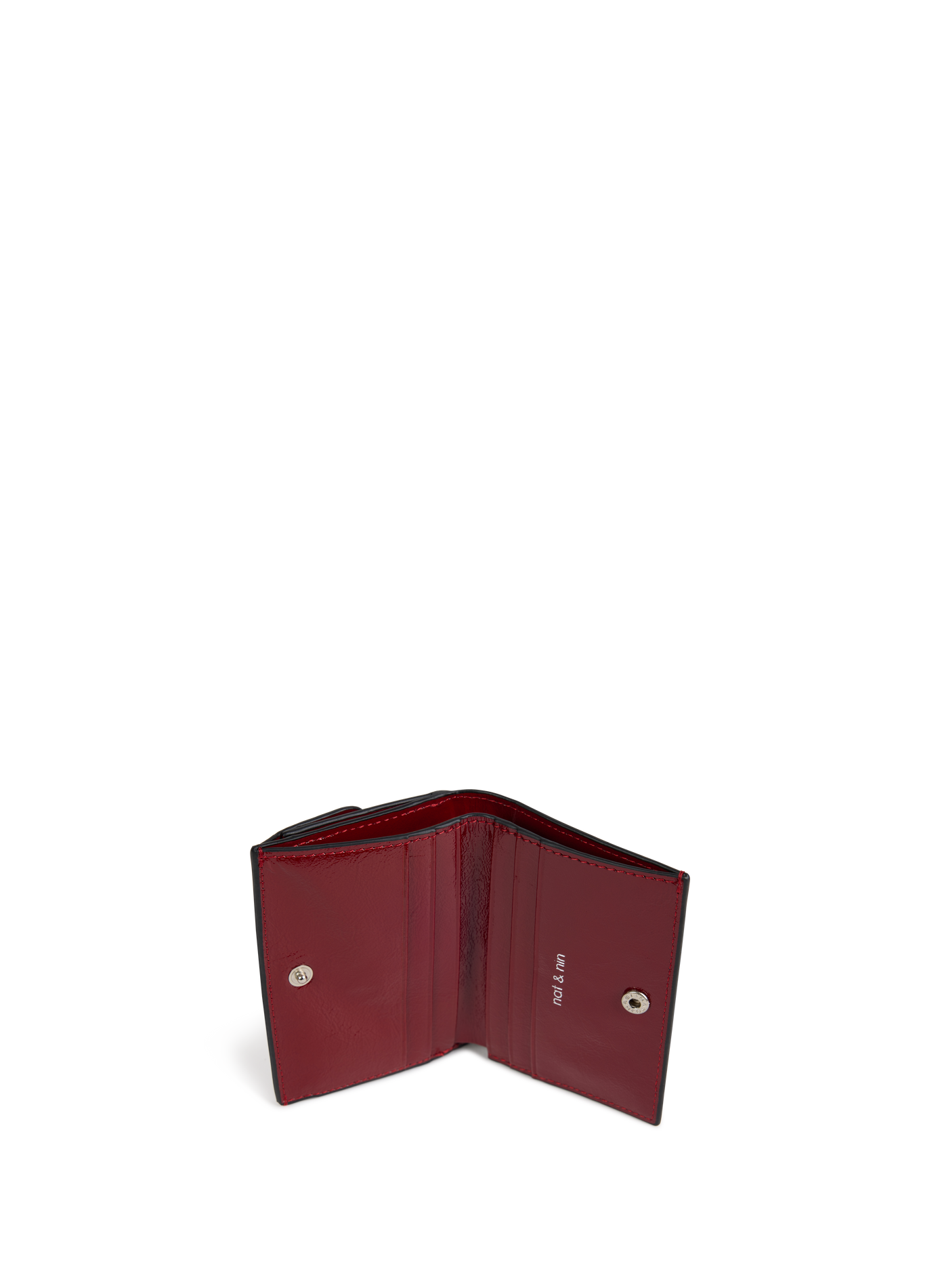 Leather Wallet  NAT & NIN Red