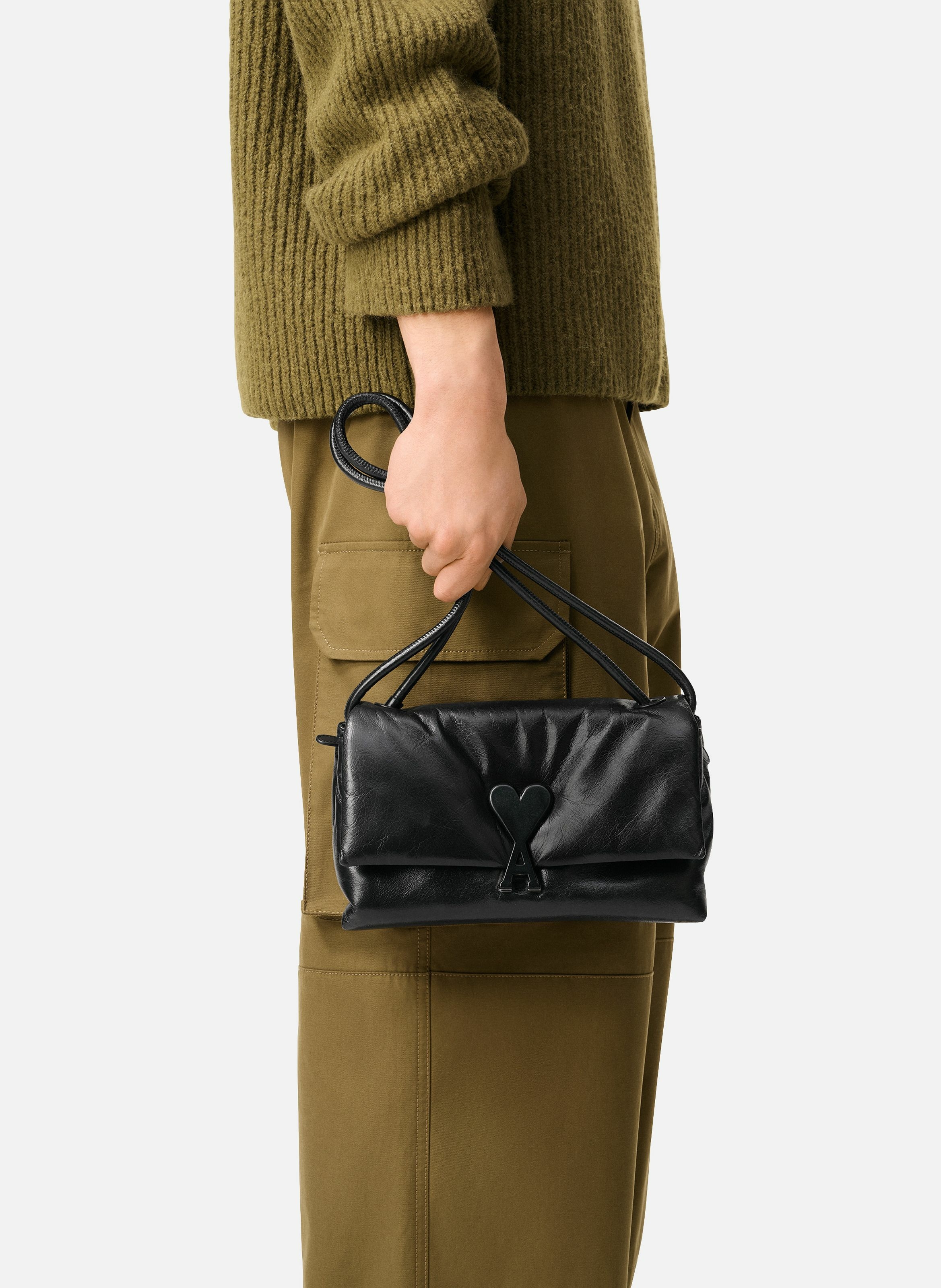 Sac voulez-vous unisexe AMI PARIS Noir