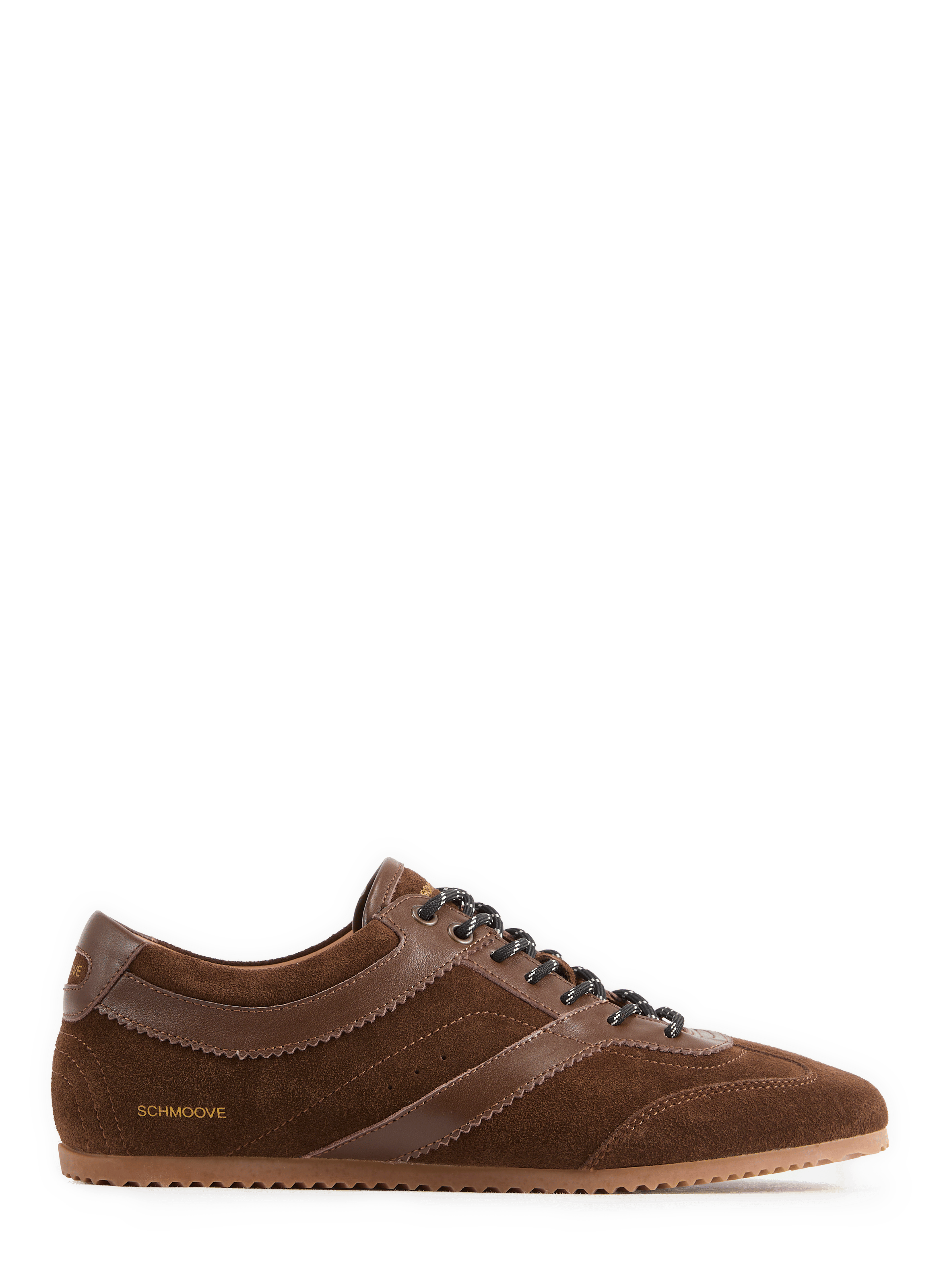 Lage leren sneakers SCHMOOVE Bruin