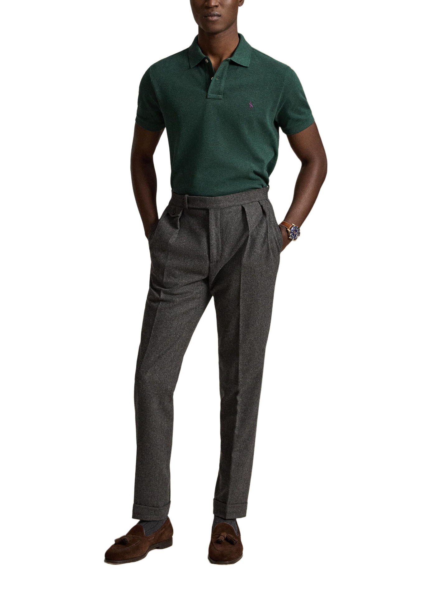 Polo en coton | Vert POLO RALPH LAUREN Homme