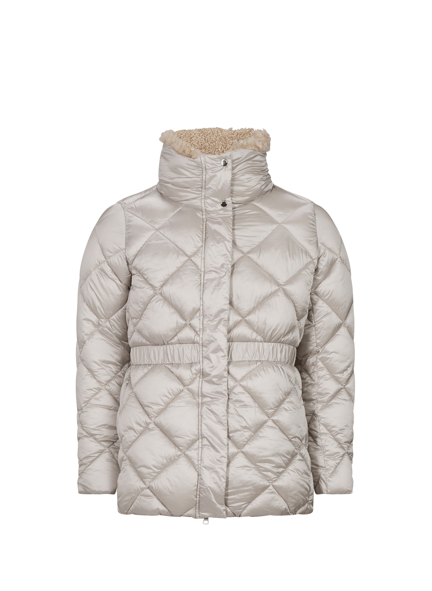 Doudoune droite col montant SAVE THE DUCK Beige