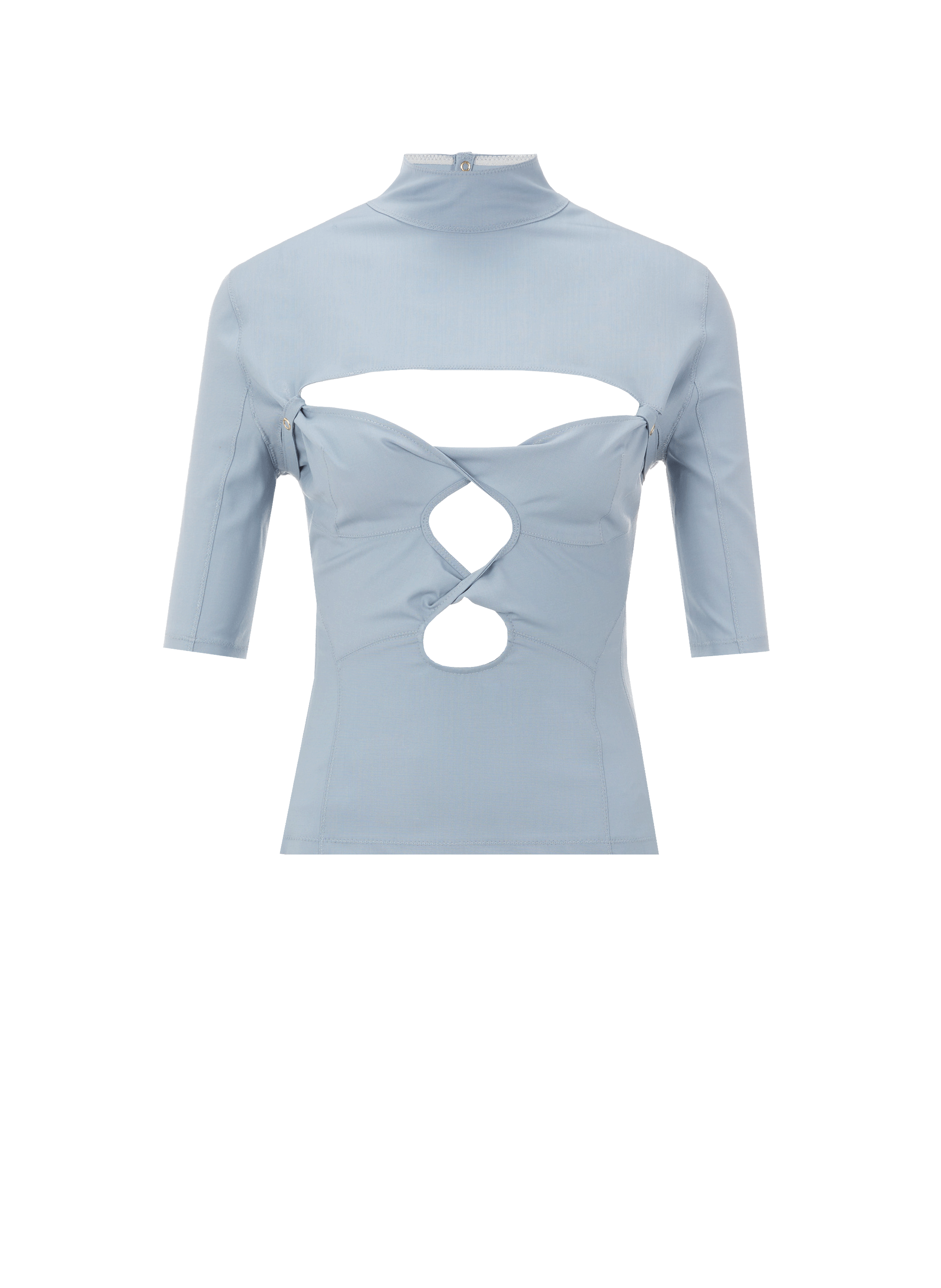 Le Haut Palmi en laine stretch