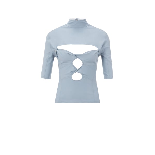 Le Haut Palmi en laine stretch