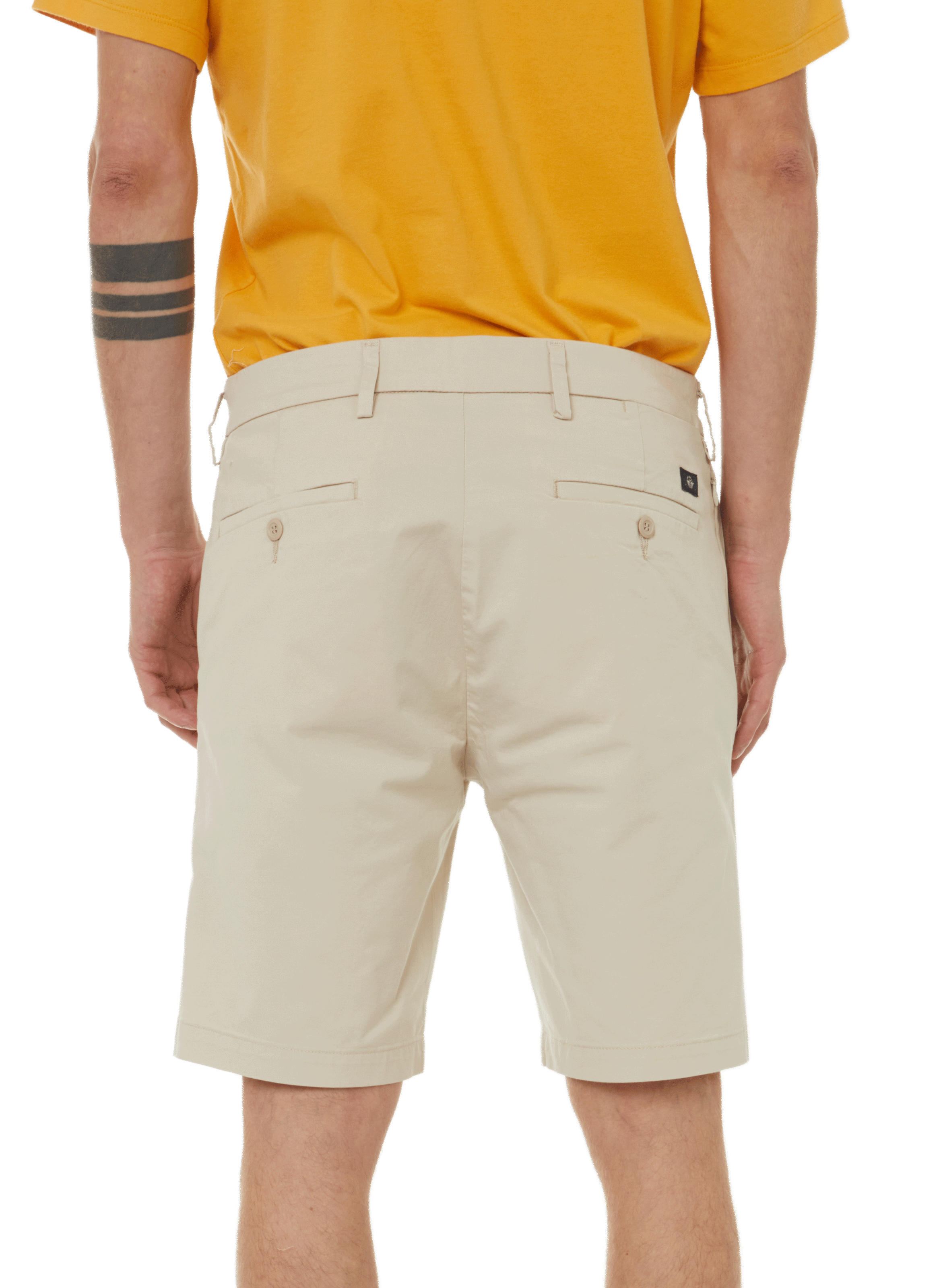 Short slim en coton DOCKERS Kaki