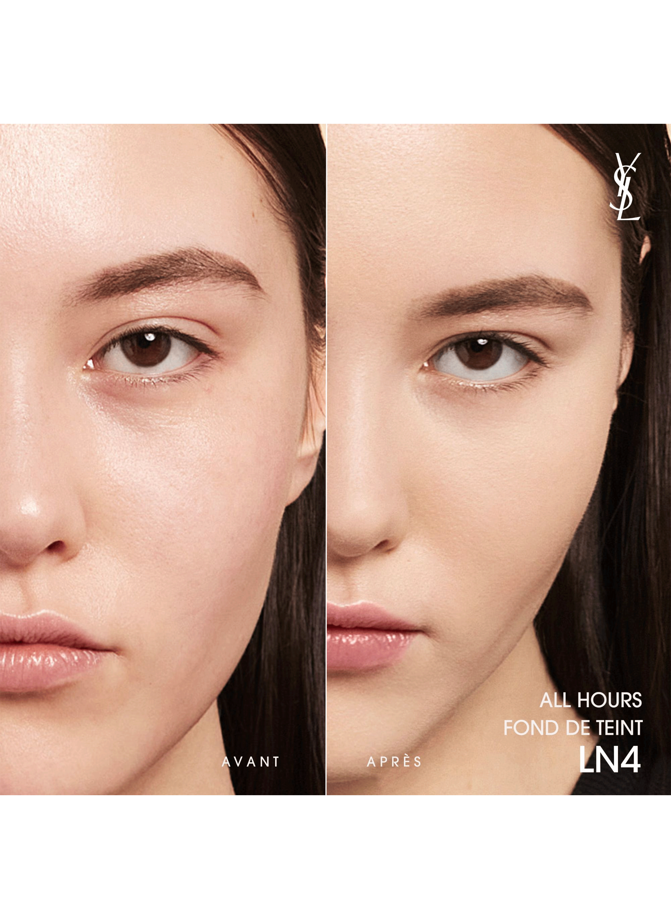 Yves Saint Laurent 24h full-coverage luminous matt foundation Ln4