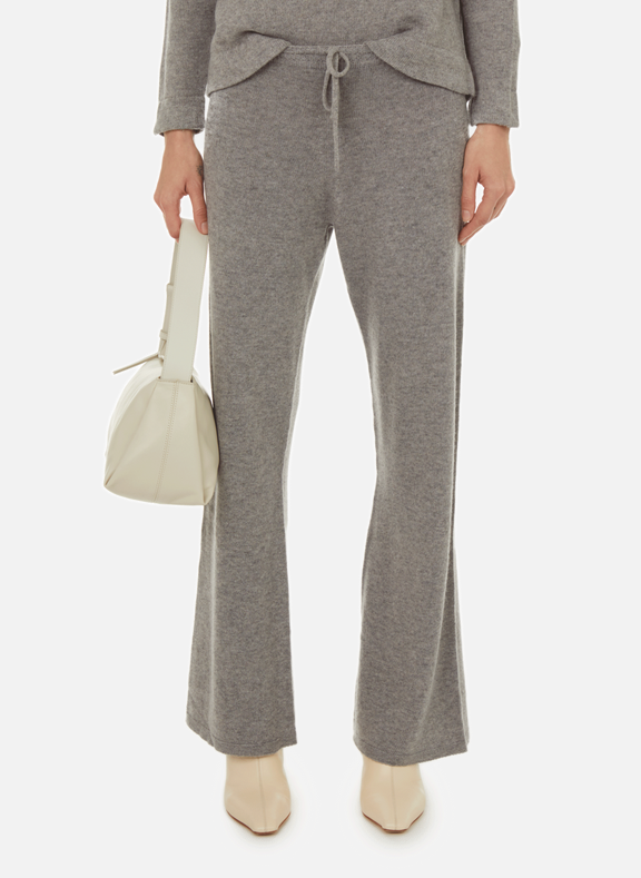 THE SOCIAL SUNDAY Wool-blend trousers  Grey