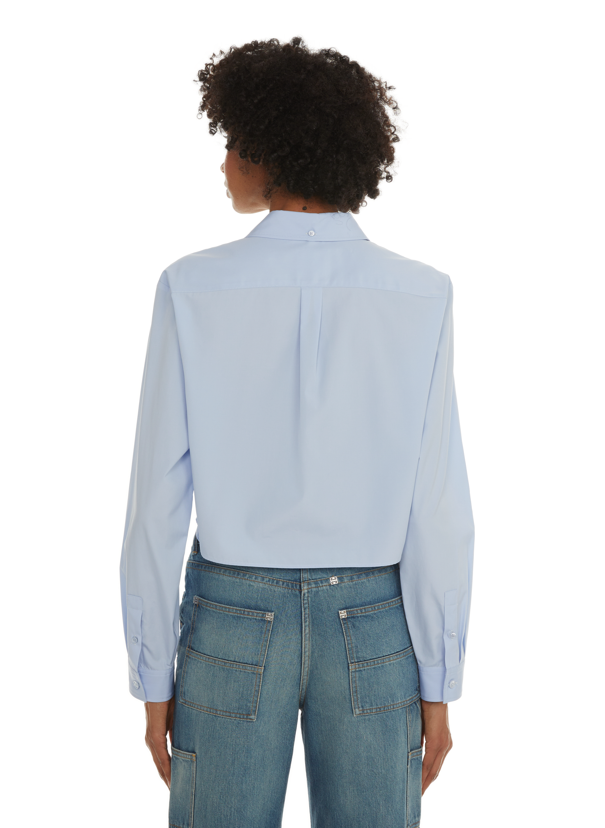 Cotton shirt GIVENCHY Blue