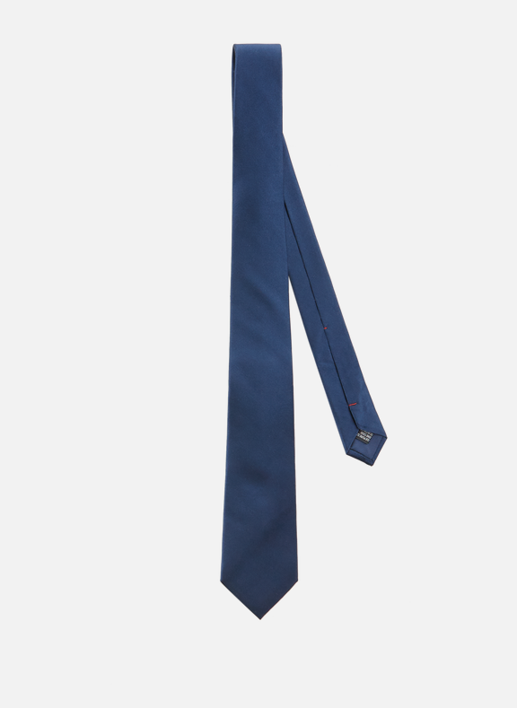 ATELIER F&B Cravate unie Bleu