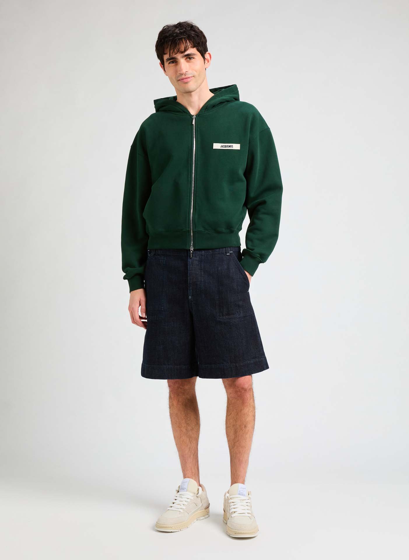 Cotton sweatshirt JACQUEMUS Green