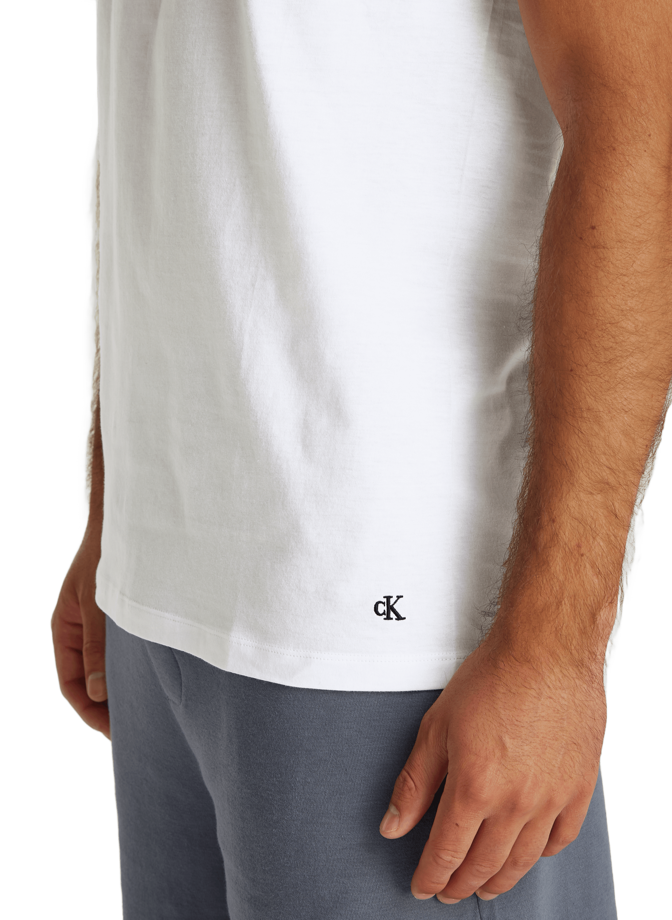 Cotton T-shirt CALVIN KLEIN White