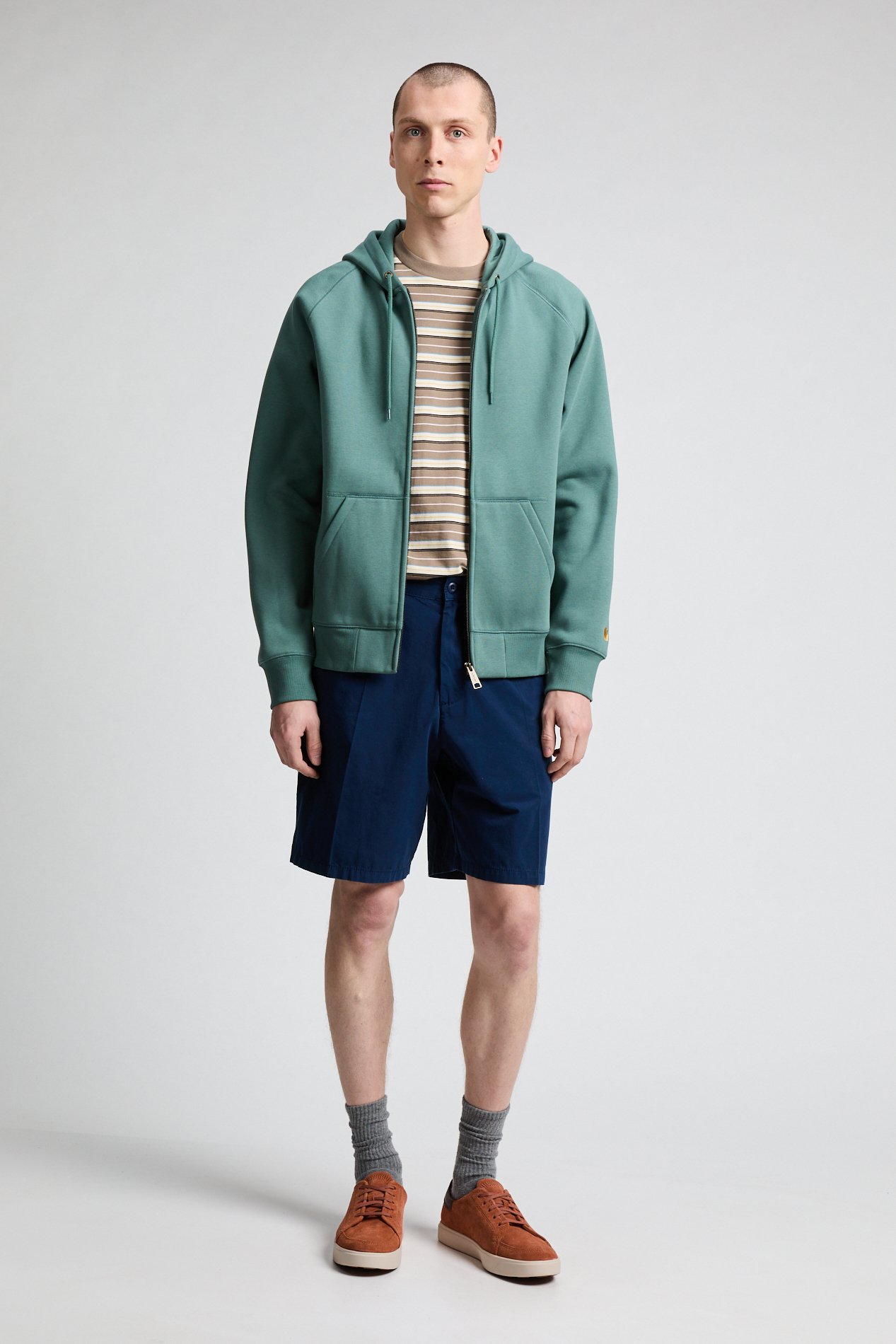 Hoodie jacket Green