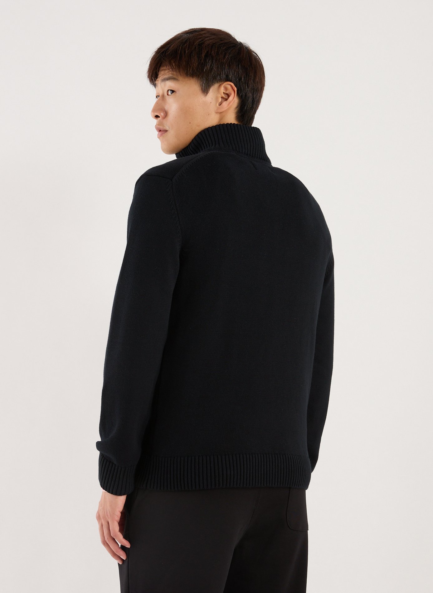 Cotton jumper GANT Black