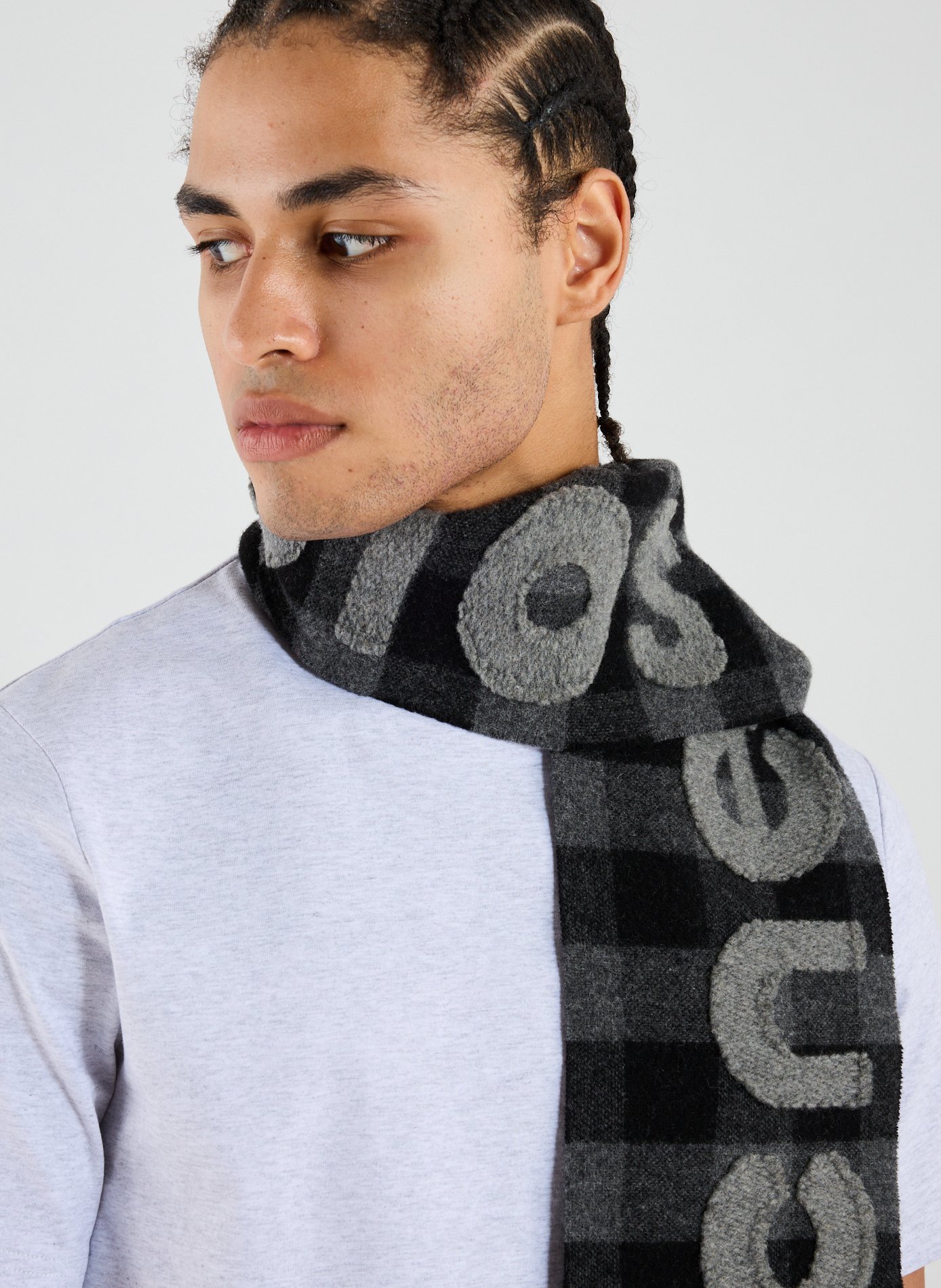 Echarpe en laine ACNE STUDIOS Multicolore