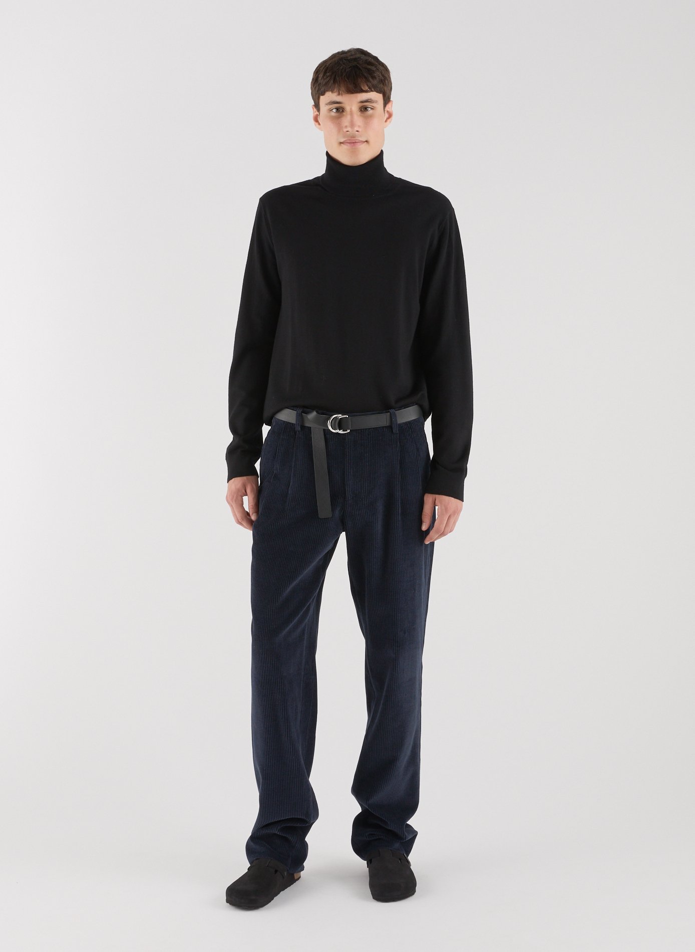 Panton large Glazy en Laine SAISON 1865 Bleu