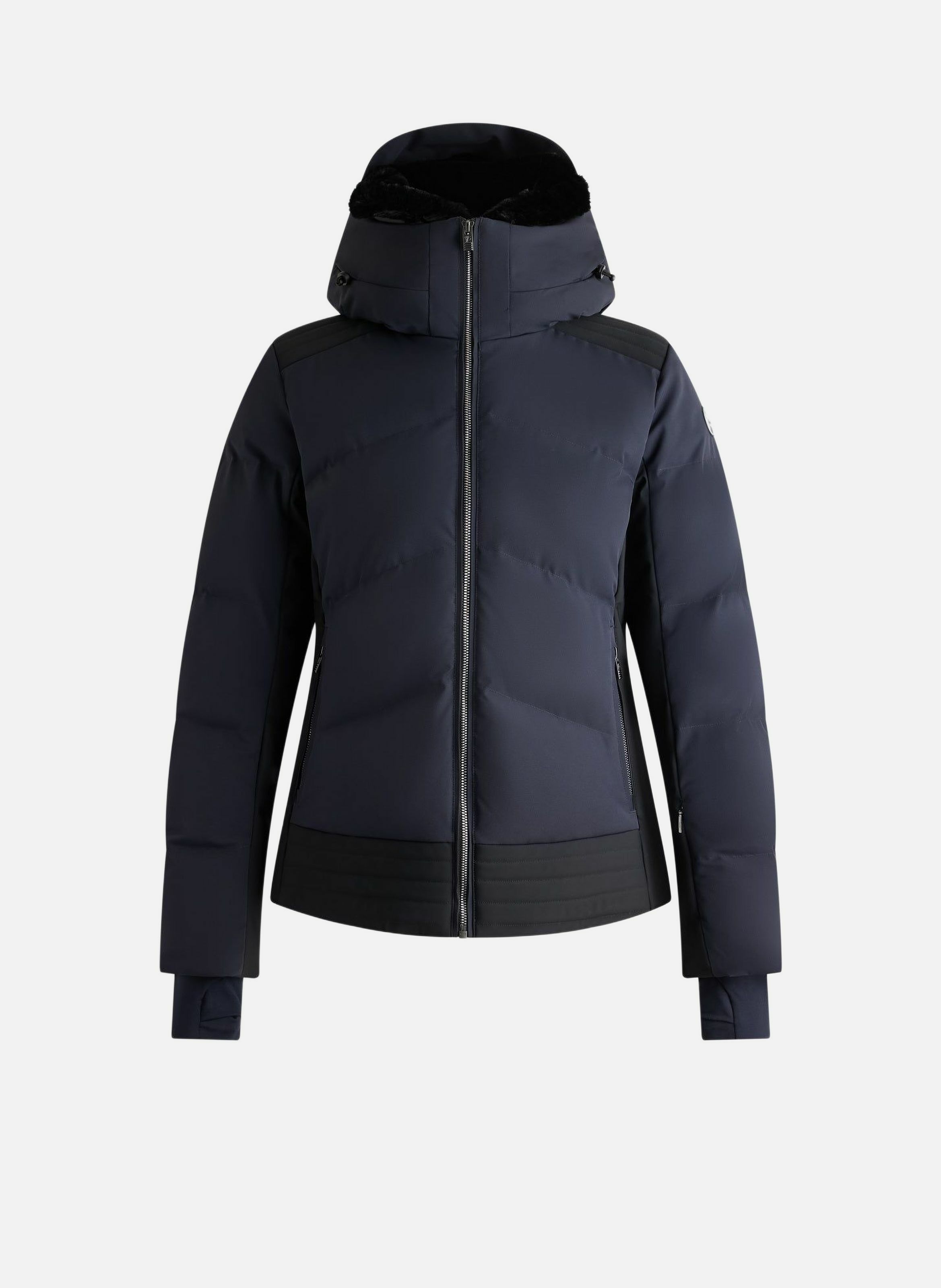 Veste de ski avery col montant coupe regular FUSALP Bleu