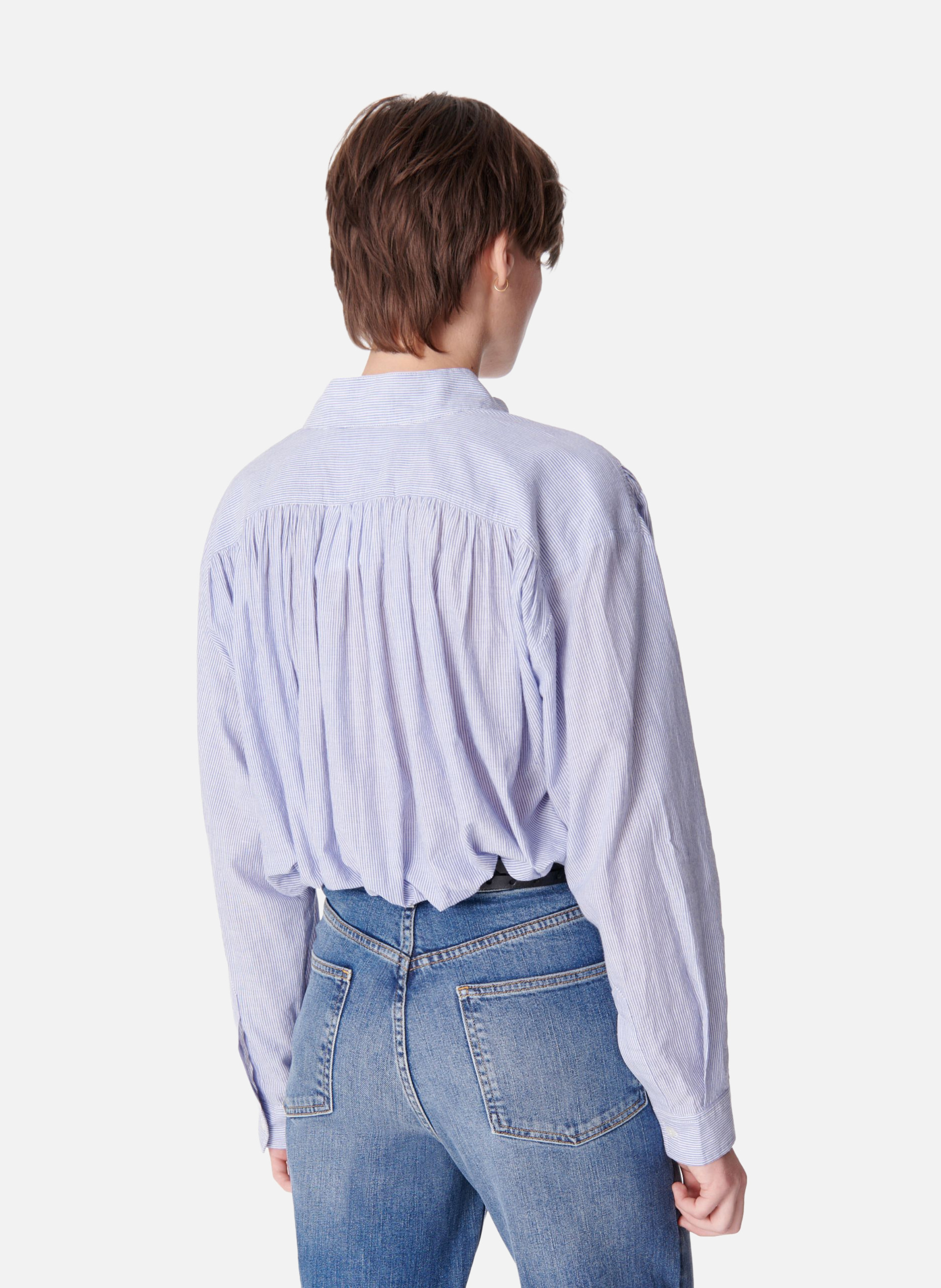 Blouse calvin VANESSA BRUNO Bleu