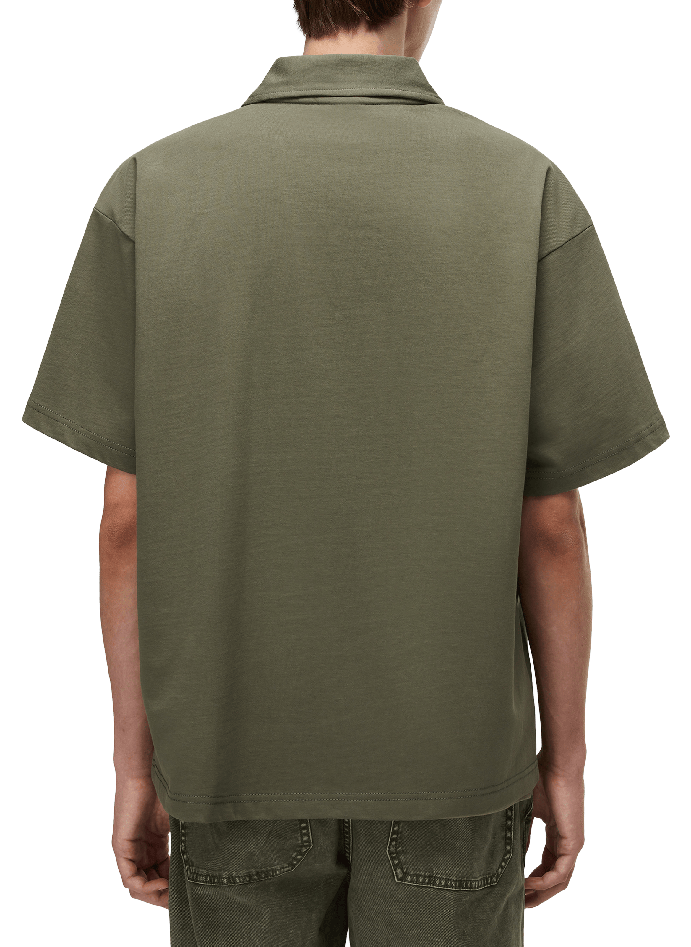  Cotton polo shirt  NAPAPIJRI Green